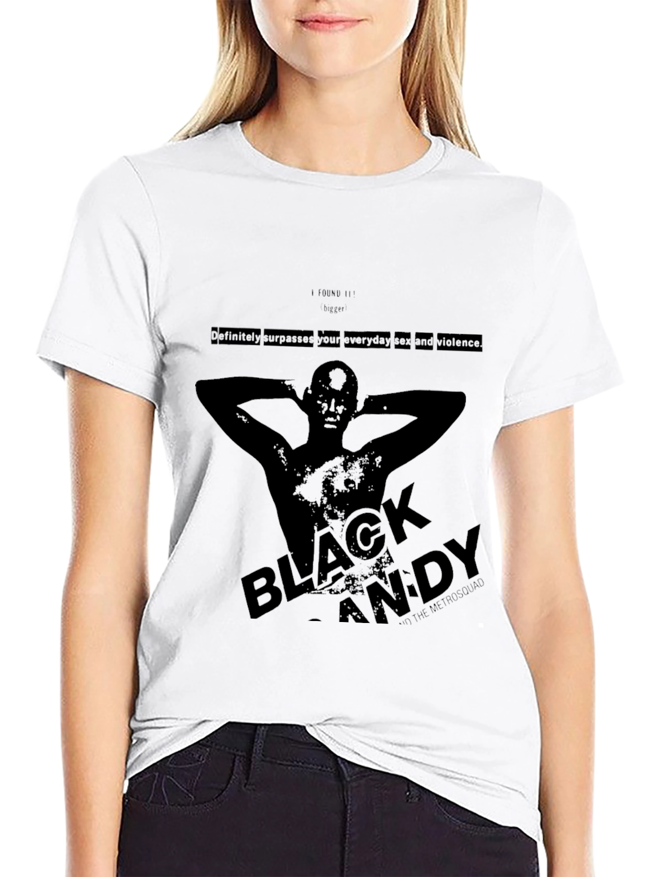 Black Andy T-Shirt: Provocative & Edgy Design