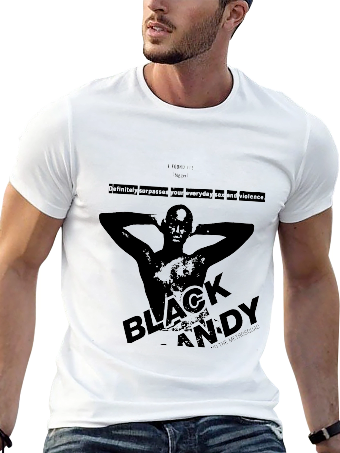 Black Andy T-Shirt: Provocative & Edgy Design