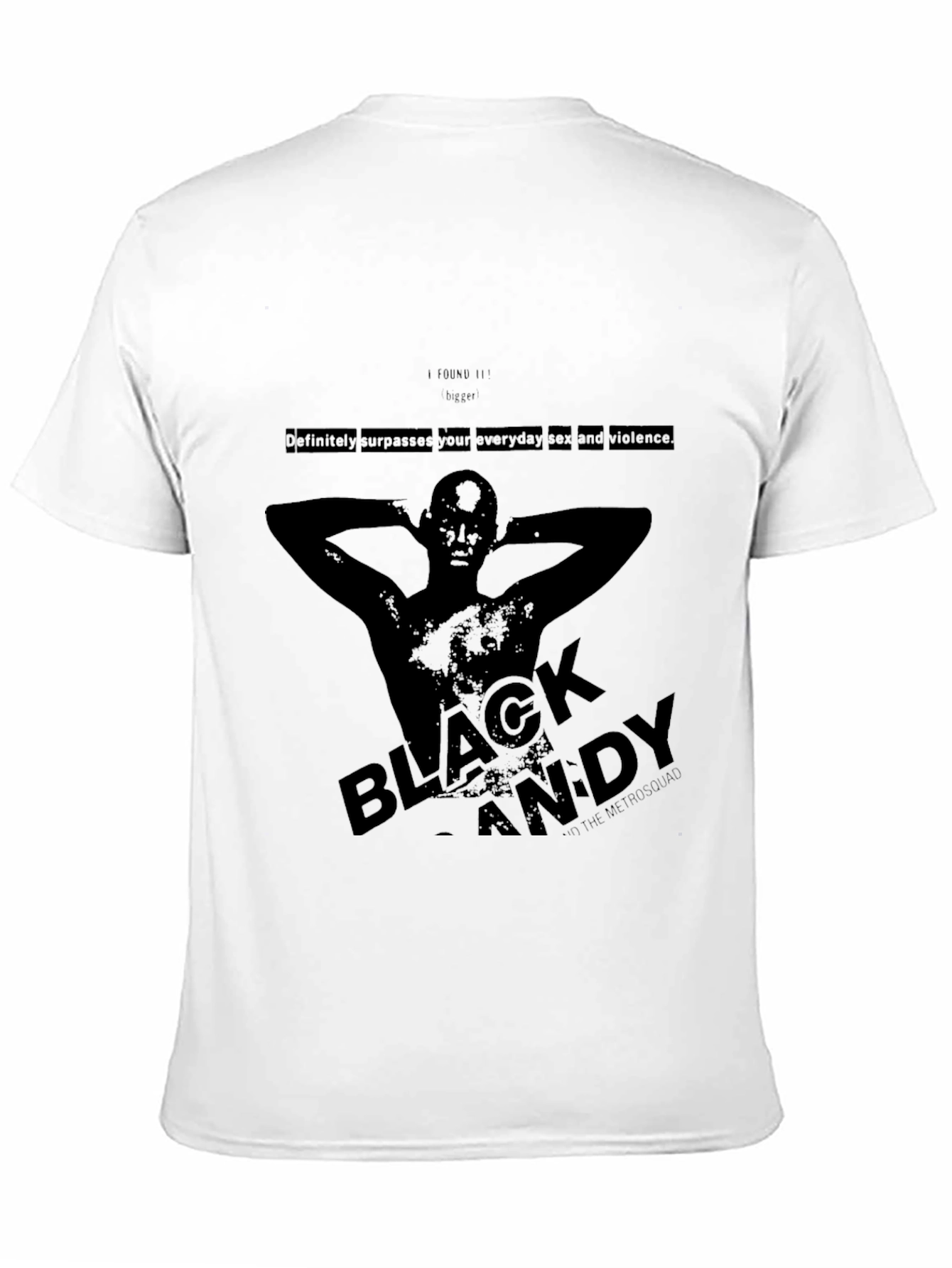 Black Andy T-Shirt: Provocative & Edgy Design