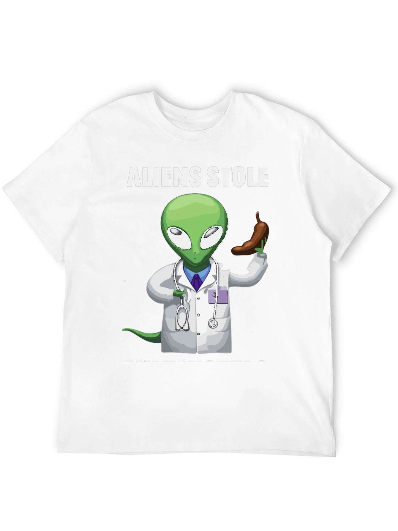 Aliens Stole My Pancreas Graphic T-Shirt