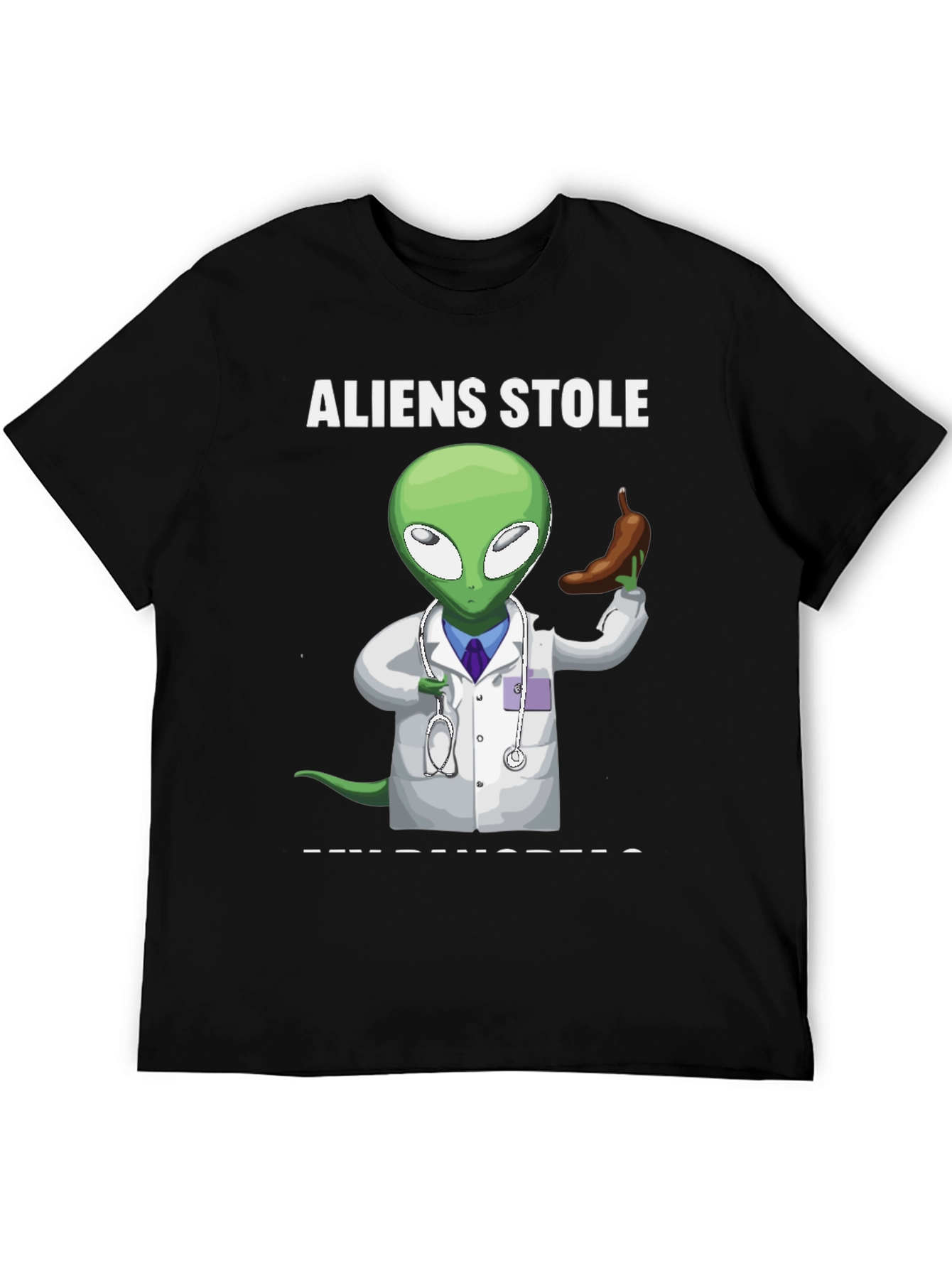 Aliens Stole My Pancreas Graphic T-Shirt