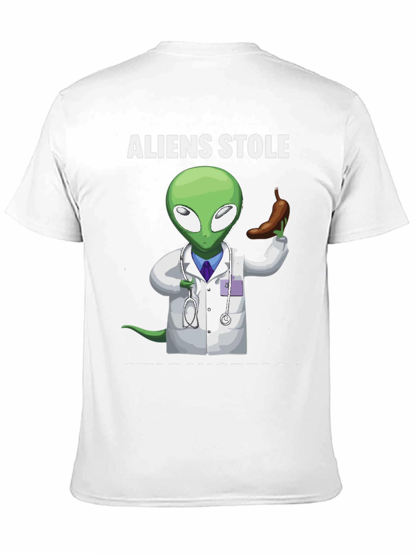 Aliens Stole My Pancreas Graphic T-Shirt