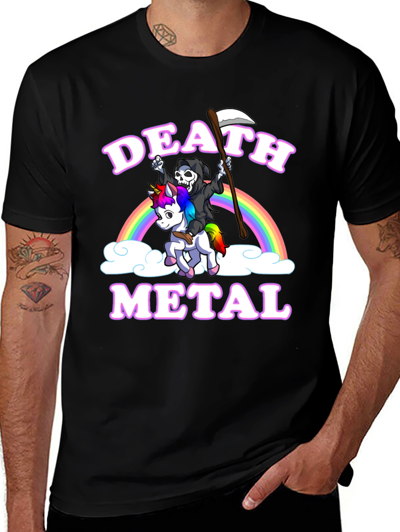 Death Metal Unicorn T-Shirt