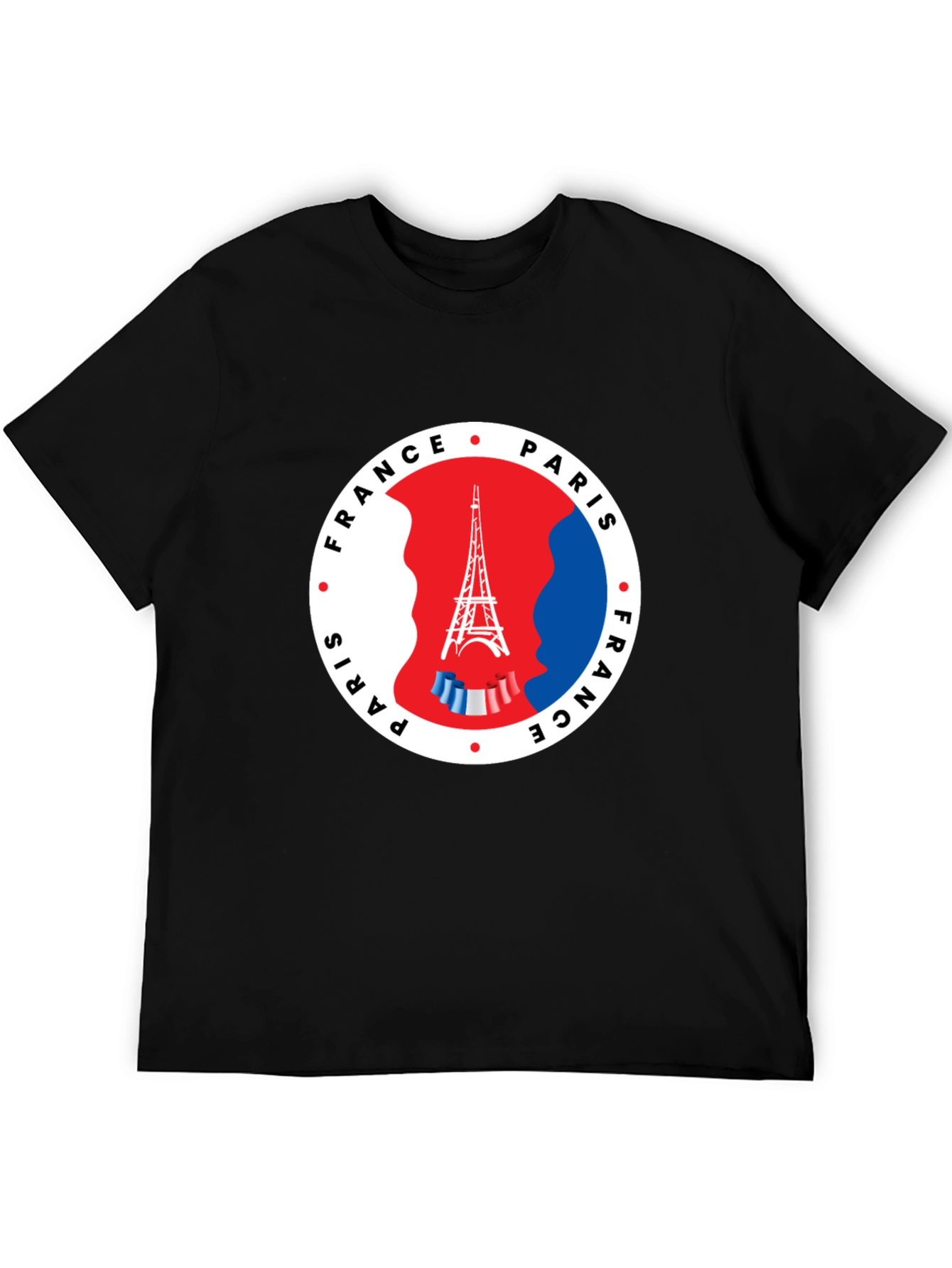 Paris France Eiffel Tower Graphic T-Shirt