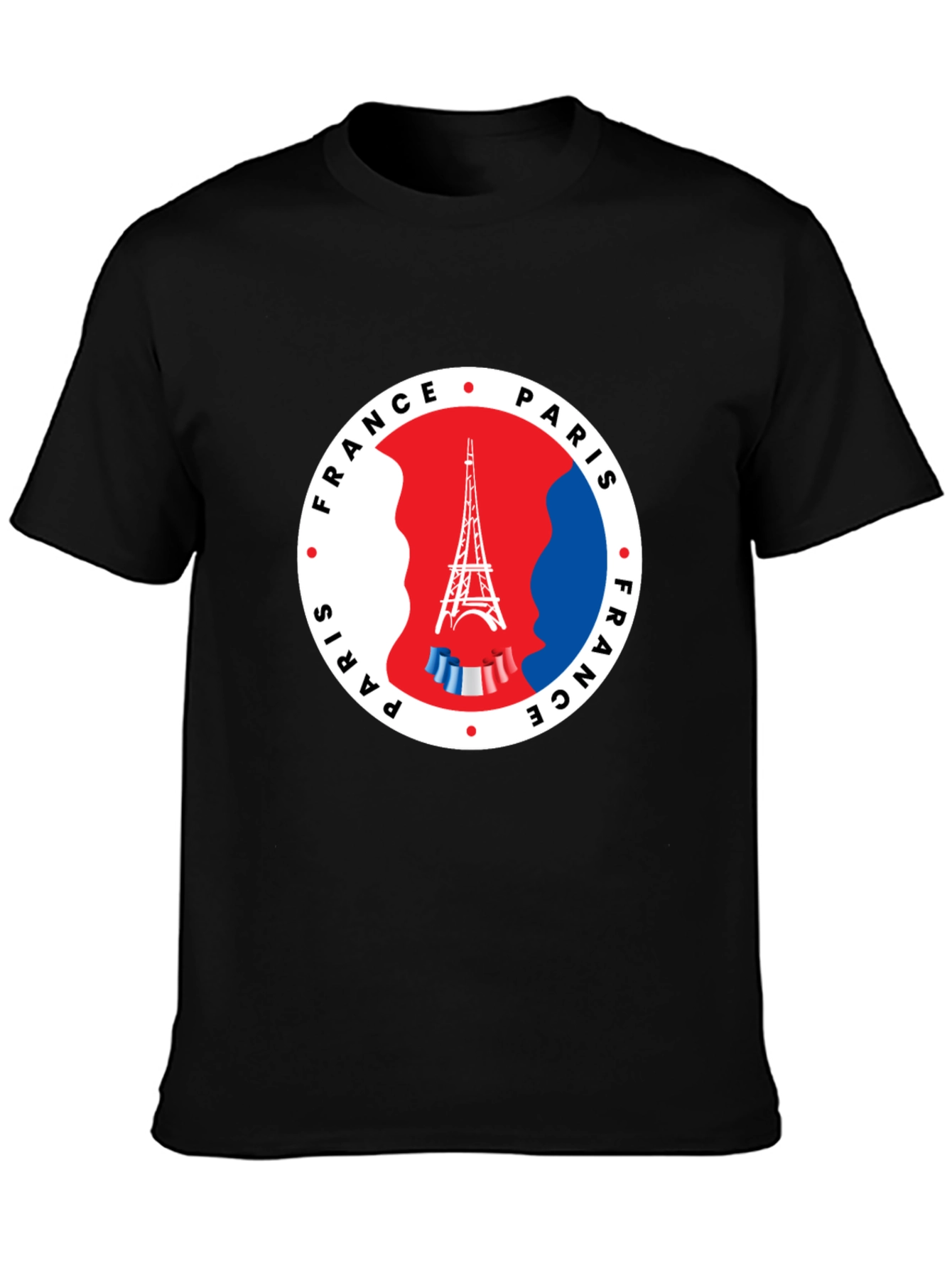 Paris France Eiffel Tower Graphic T-Shirt