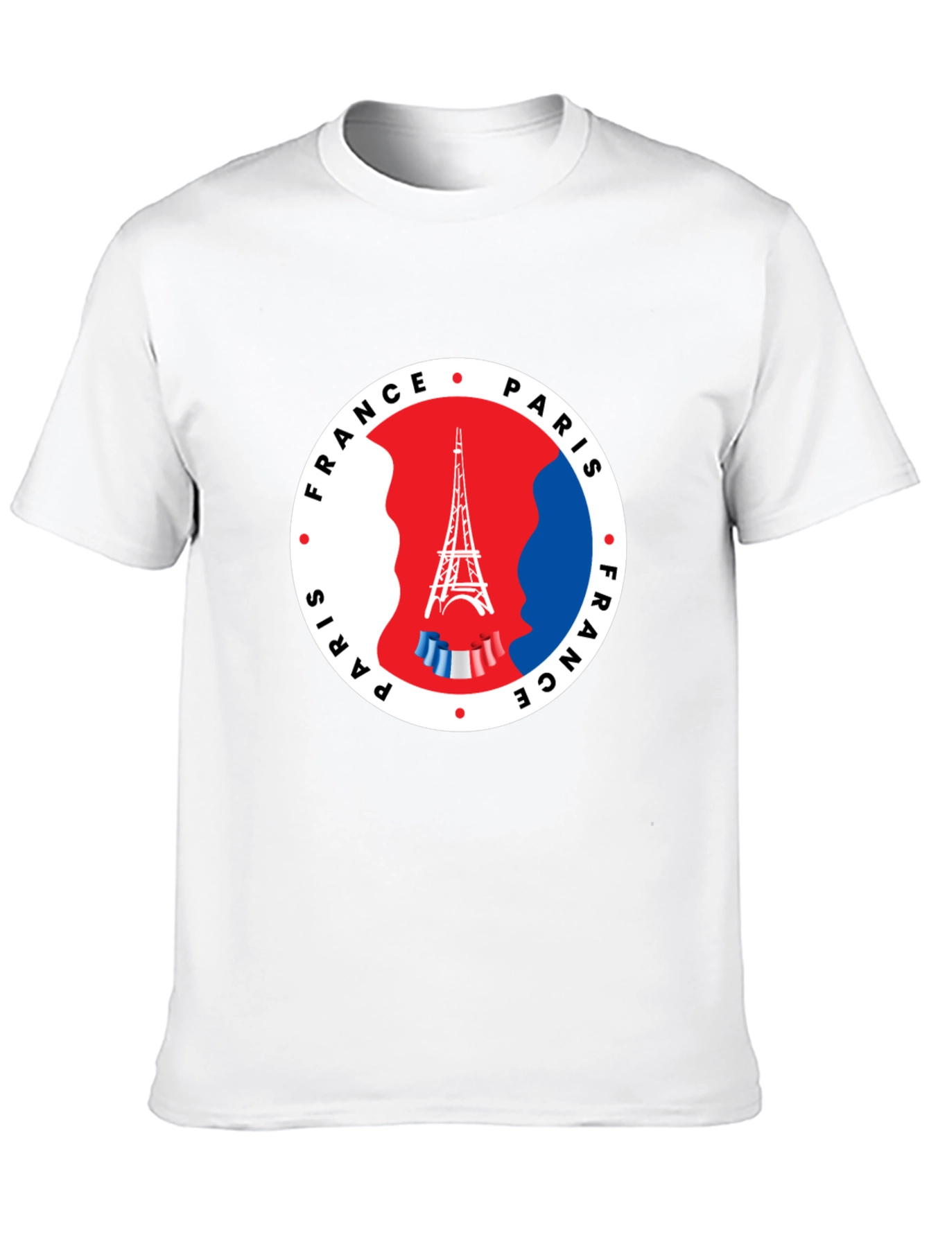 Paris France Eiffel Tower Graphic T-Shirt