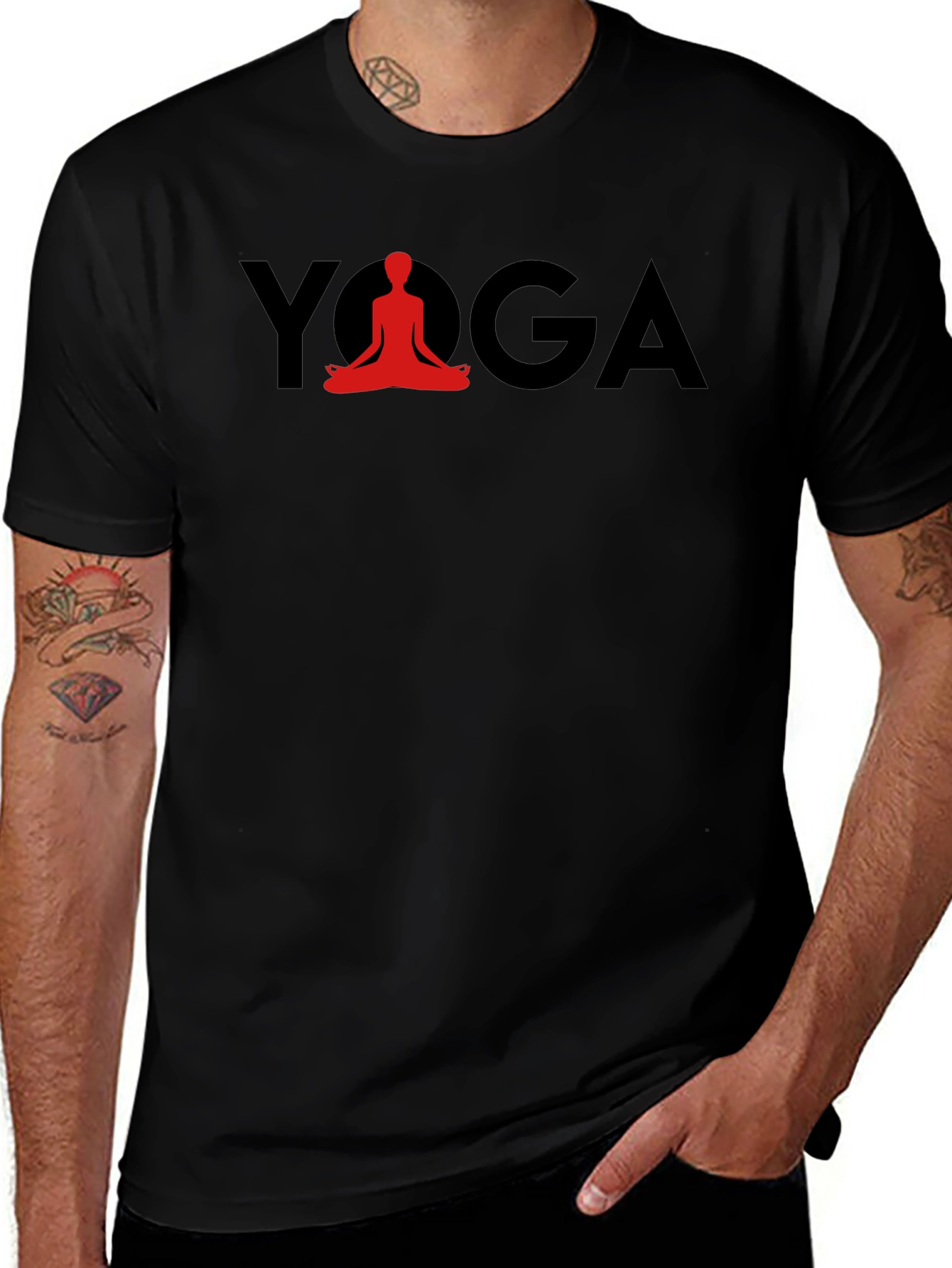 Yoga Meditation T-Shirt - Relaxed Fit