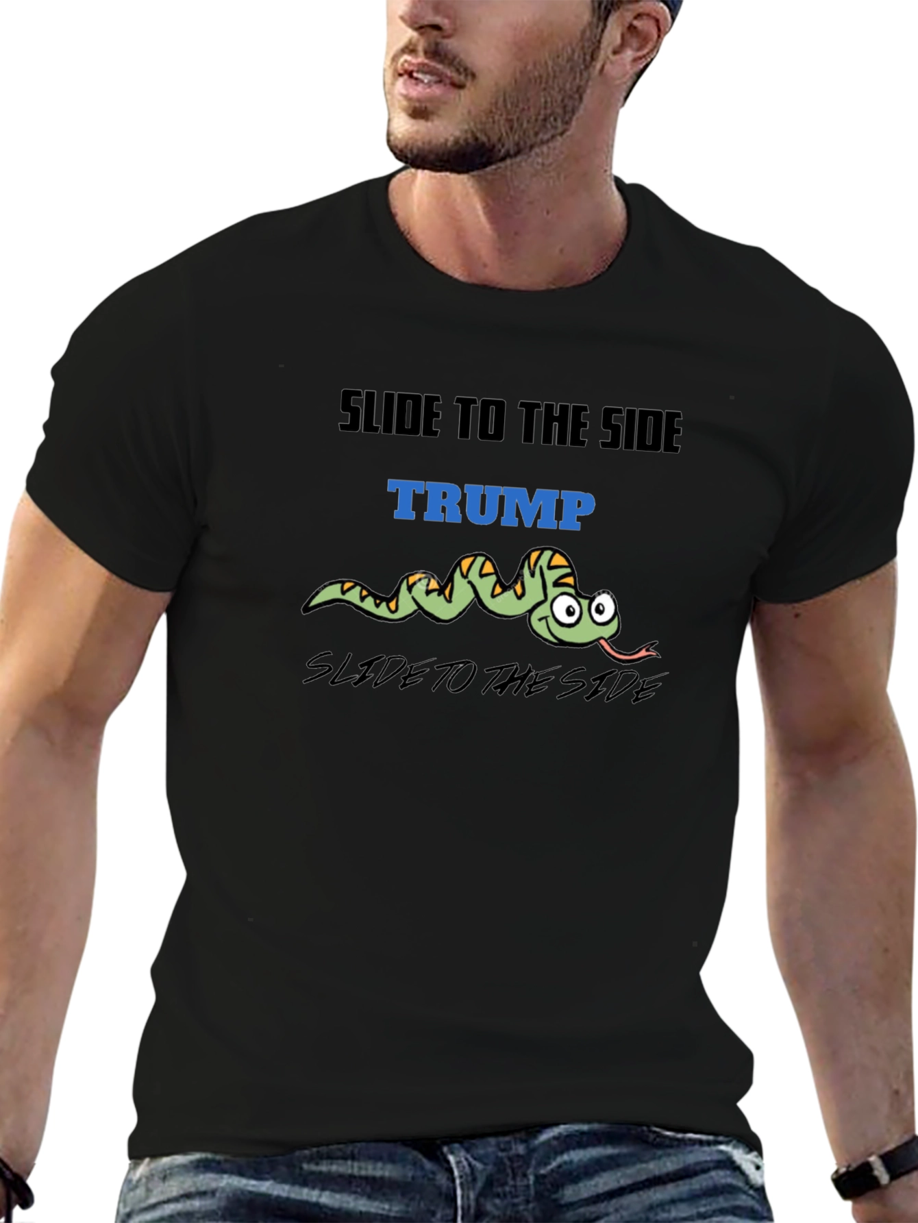 Slide to the Side Trump Snake T-Shirt