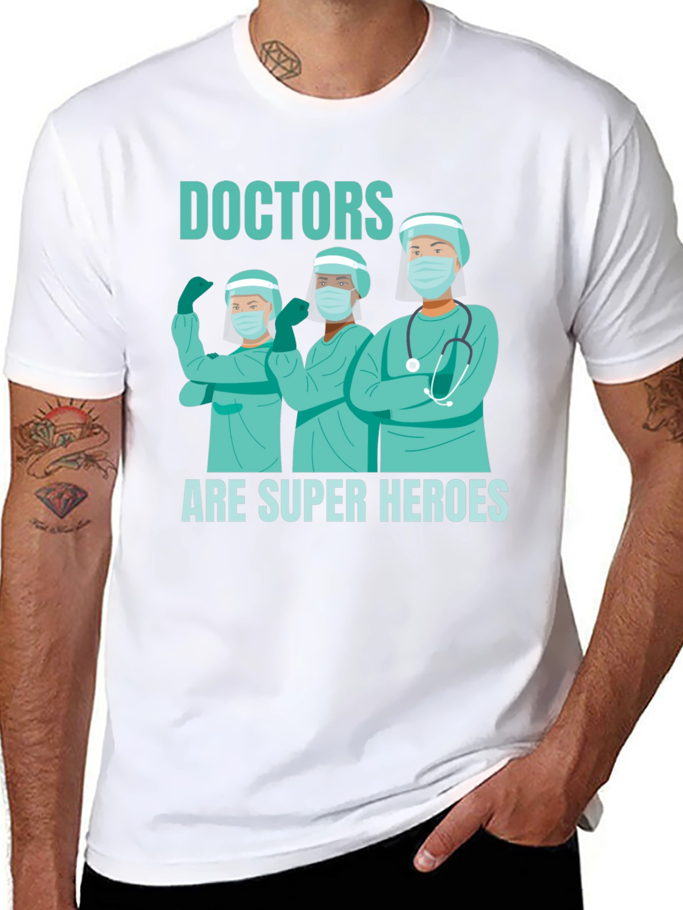 Doctors Are Super Heroes T-Shirt