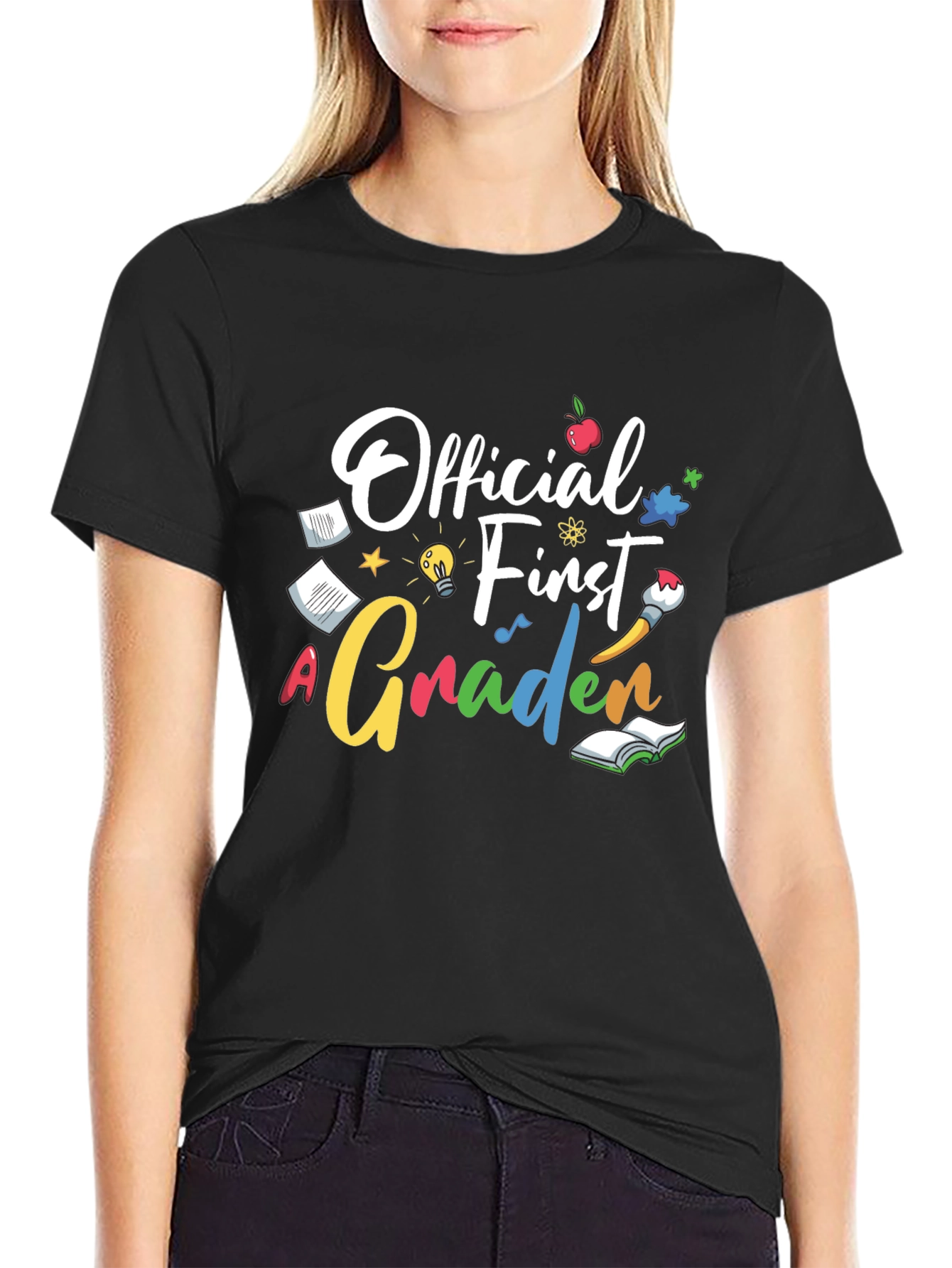 Official First Grader T-Shirt - Back to School