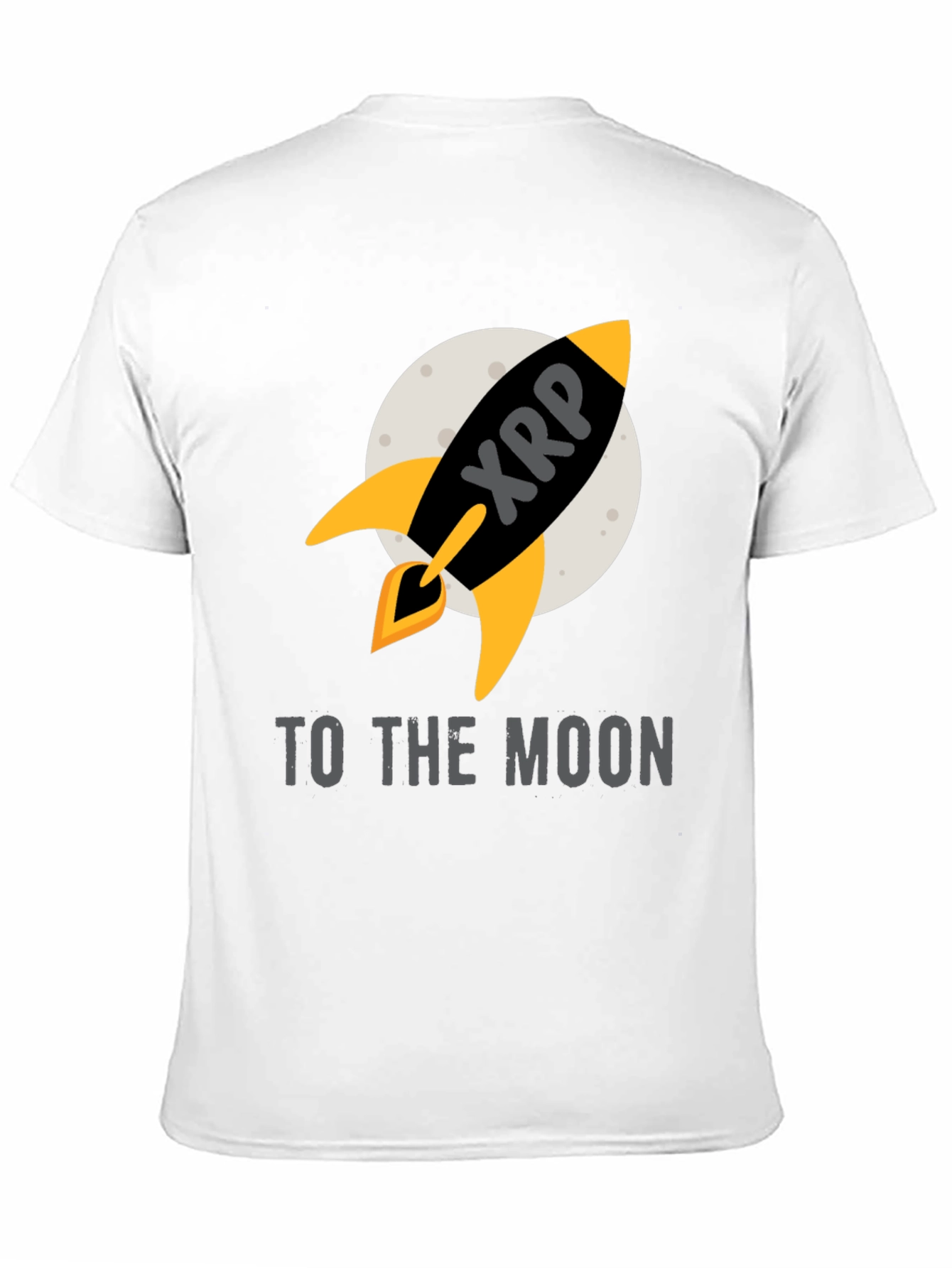 XRP Rocket to the Moon T-Shirt