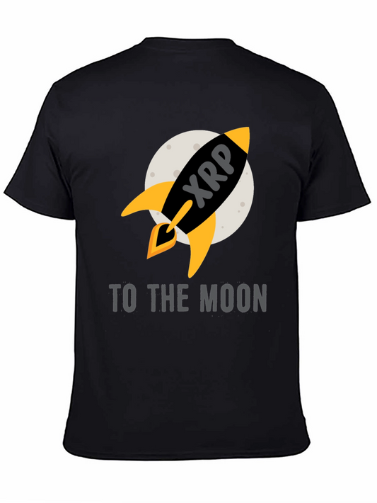 XRP Rocket to the Moon T-Shirt