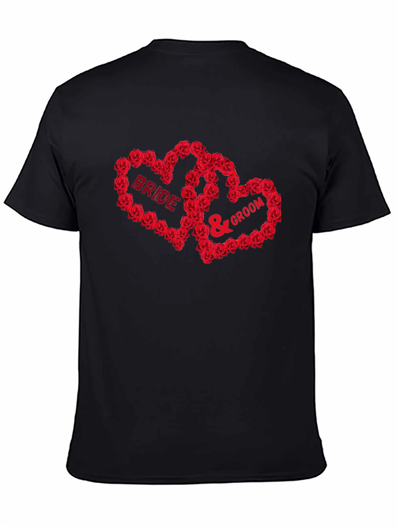 Bride & Groom Matching Wedding T-Shirt