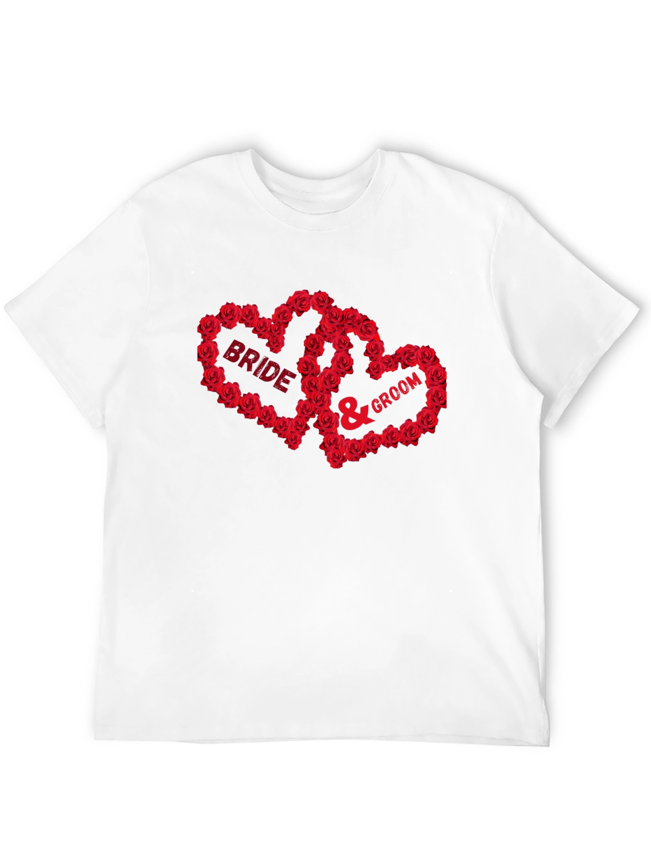 Bride & Groom Matching Wedding T-Shirt