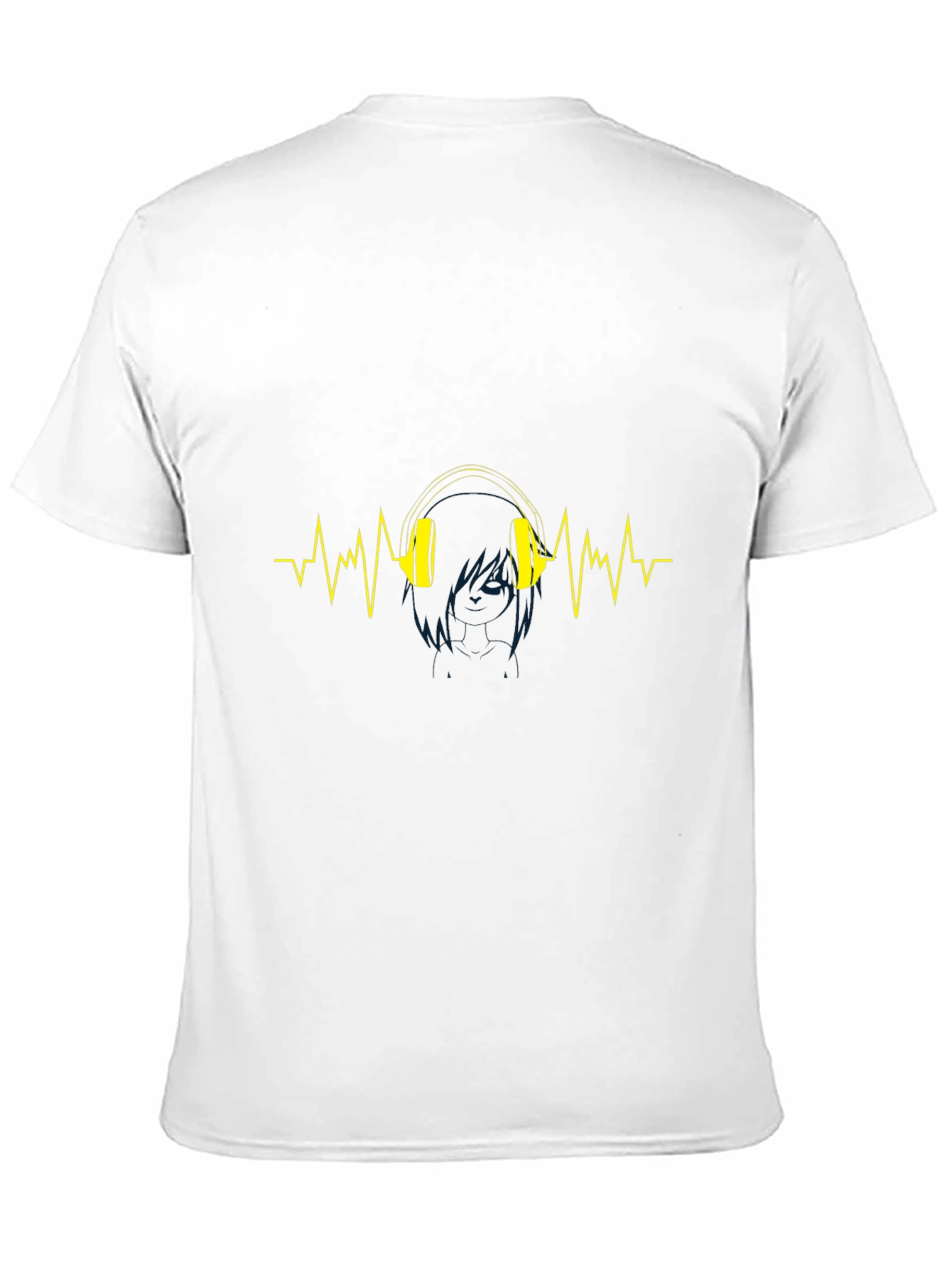 Music Lovers Pulse Black T-Shirt
