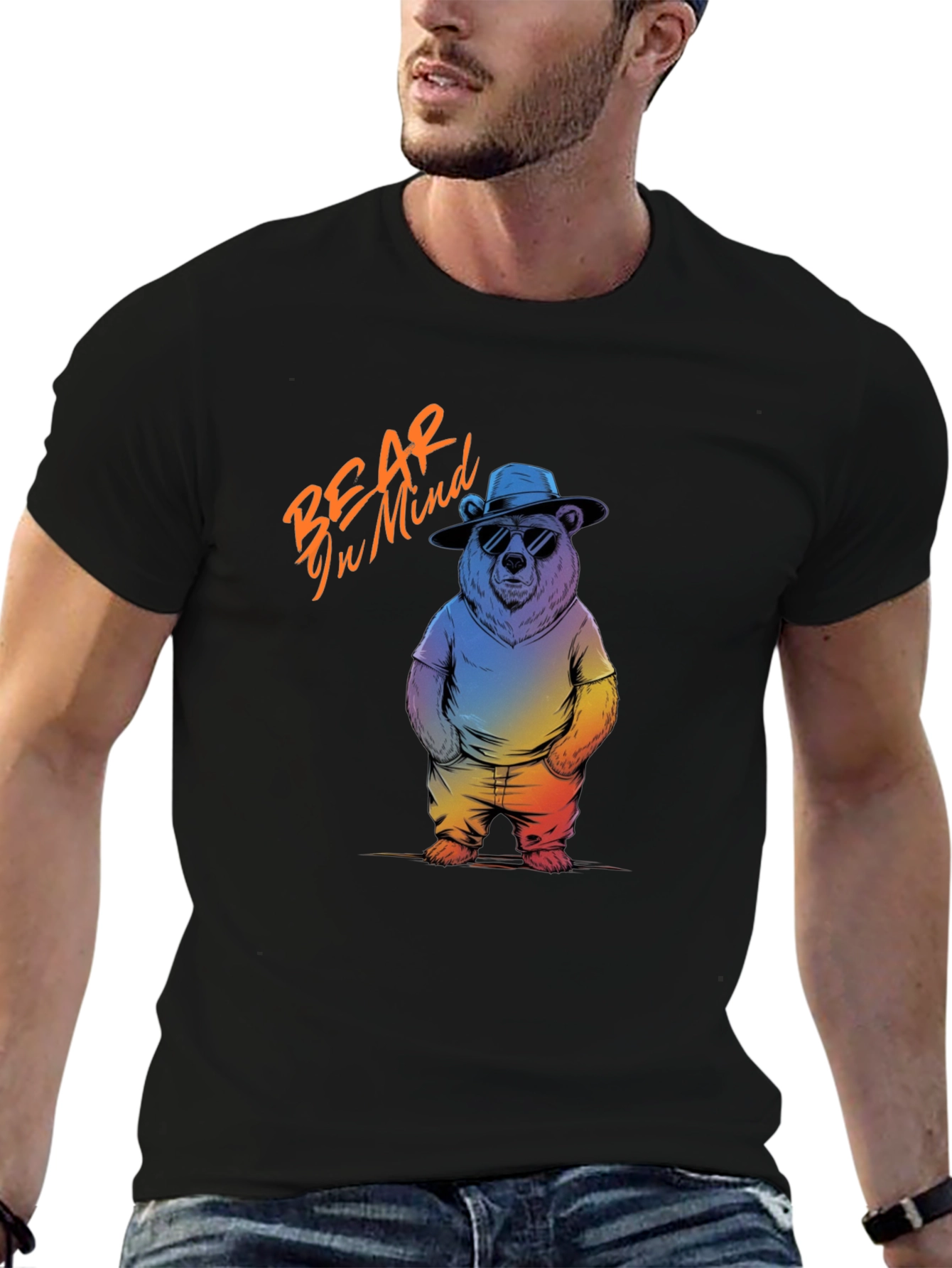 Bear in Mind Graphic T-Shirt