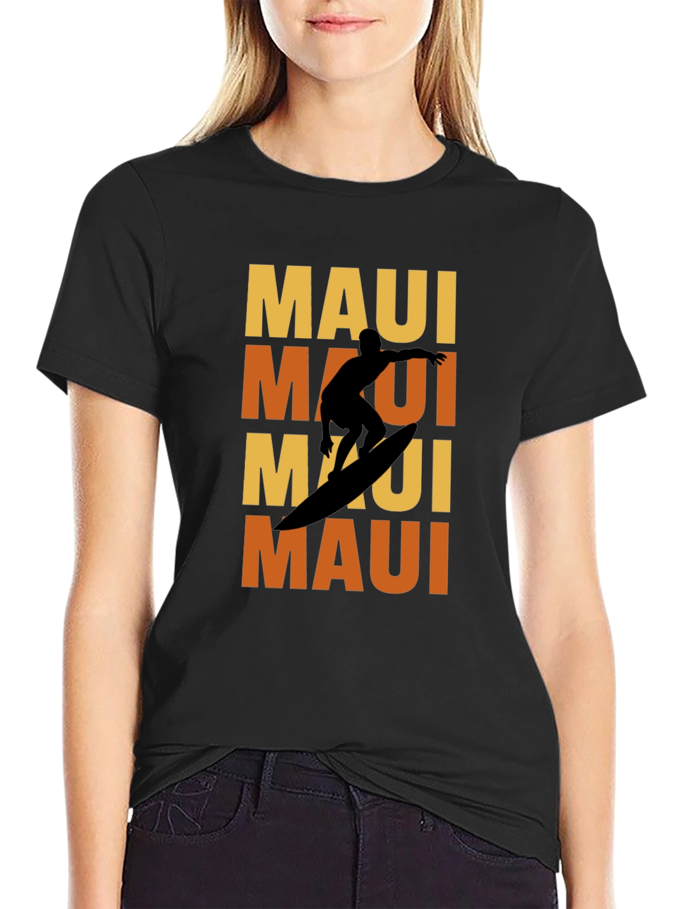 Maui Surfer T-Shirt - Retro Style