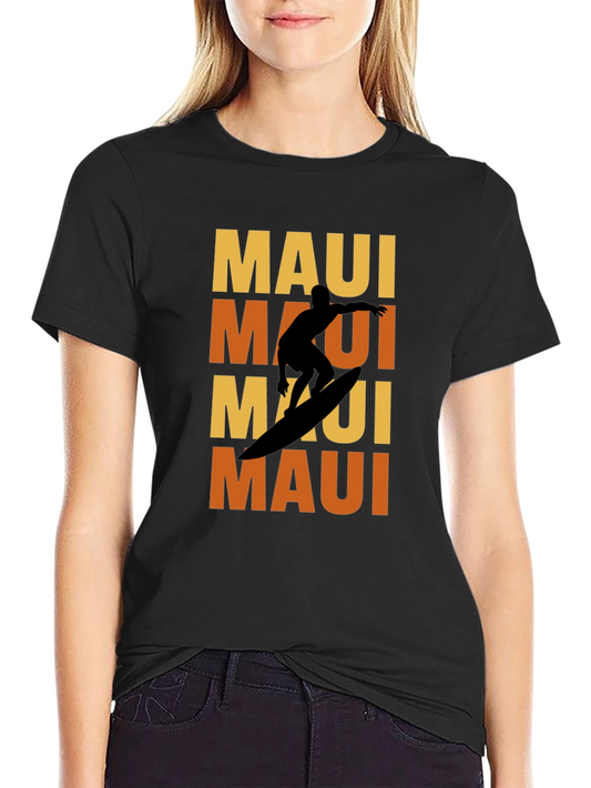 Maui Surfer T-Shirt - Retro Style
