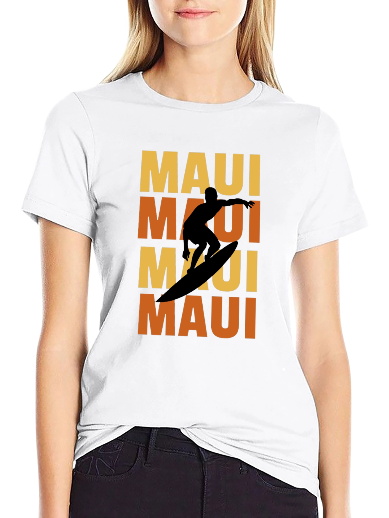 Maui Surfer T-Shirt - Retro Style