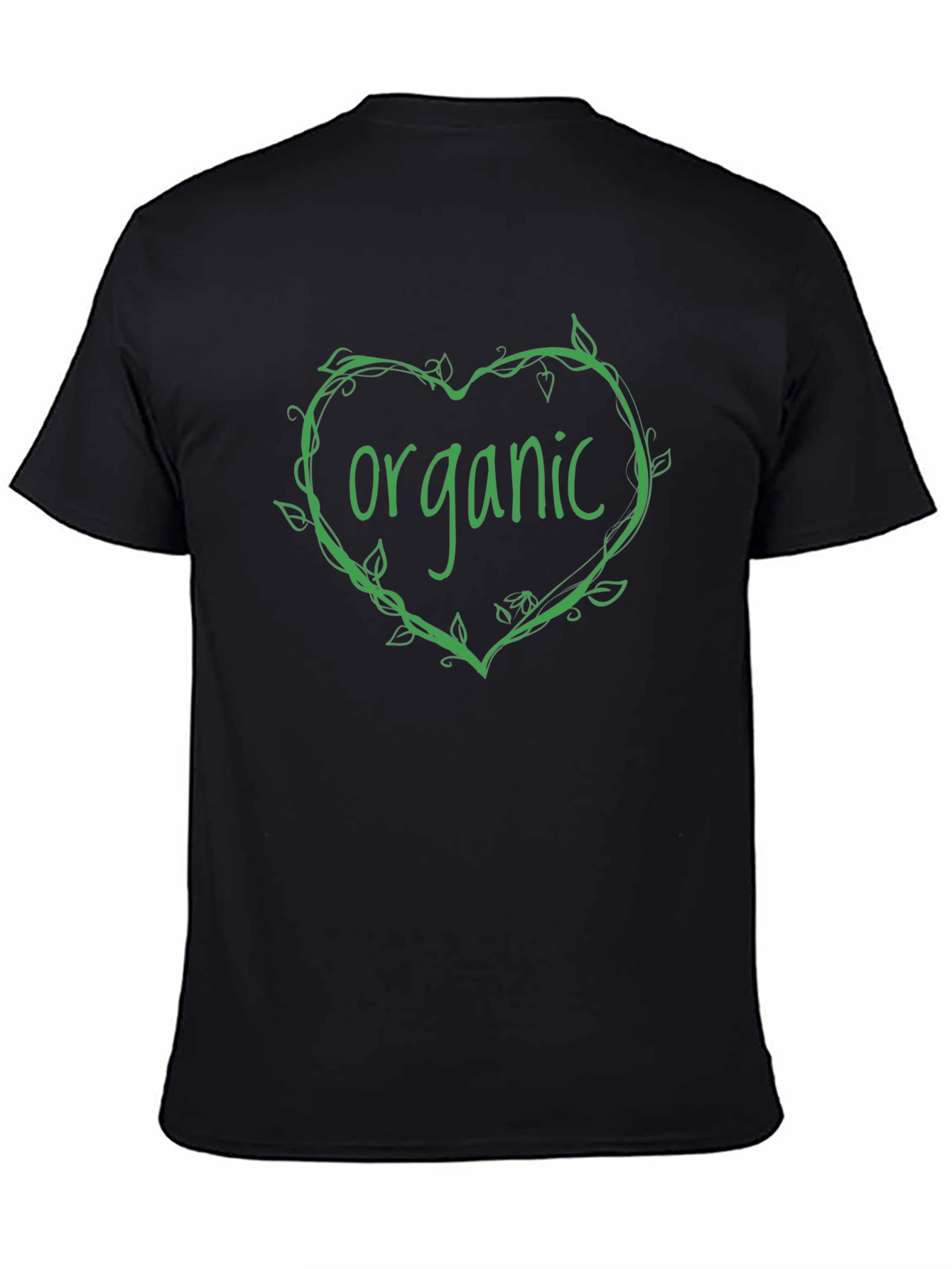 Organic Heart Vine T-Shirt - Eco Friendly