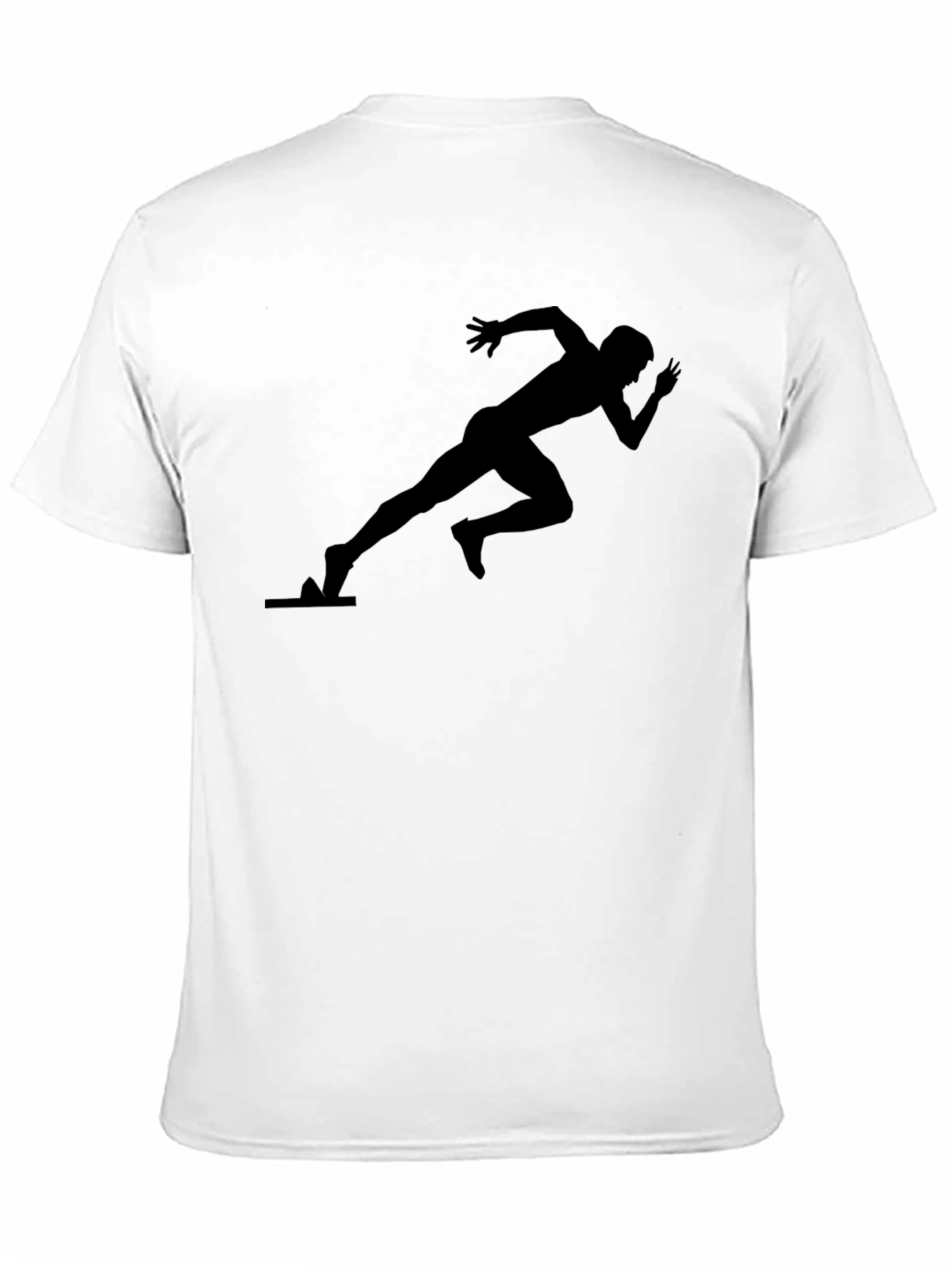 Black Runner T-Shirt - Sprint to Style