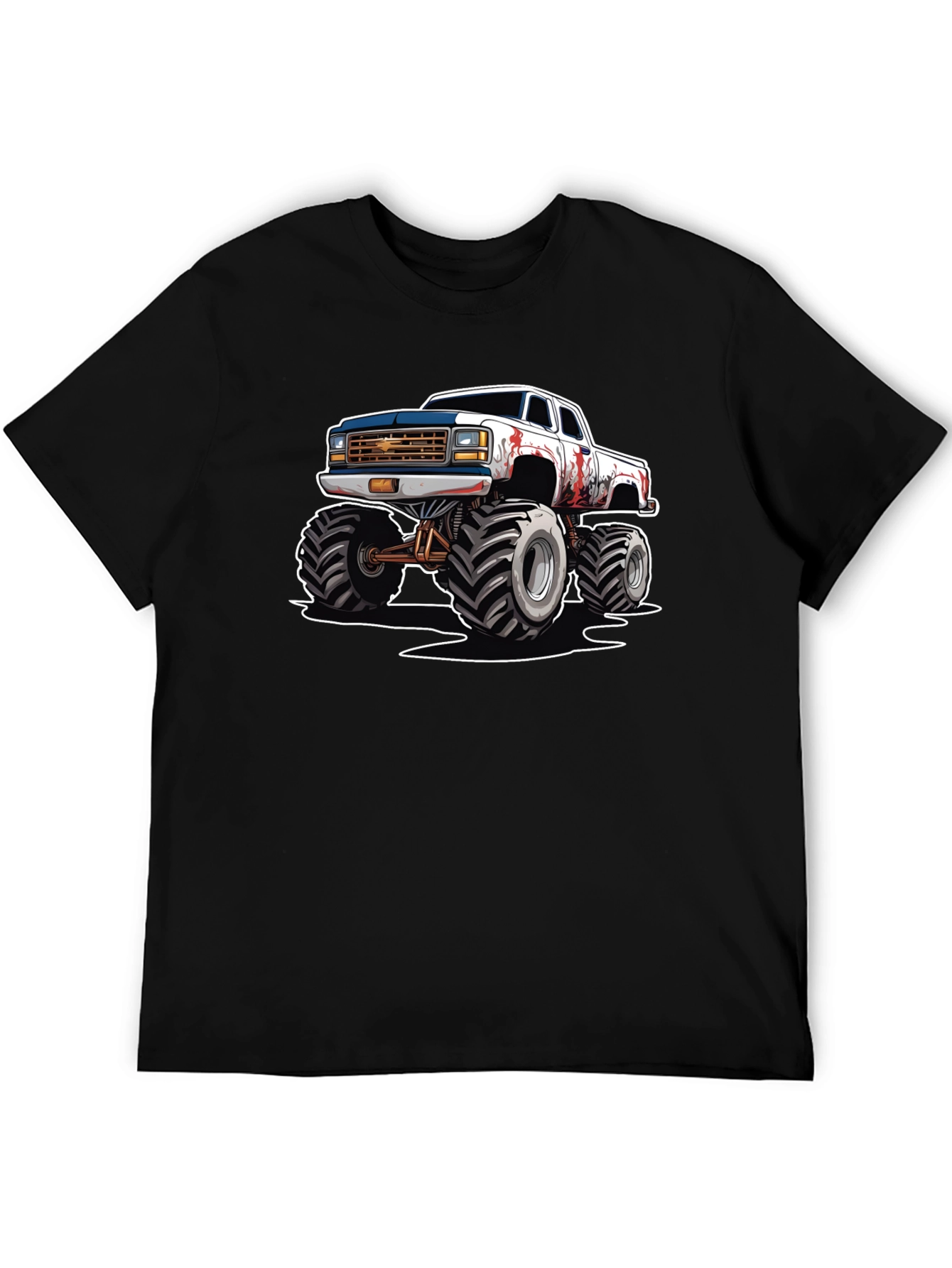 Monster Truck Graphic Tee - Cool Automotive Design