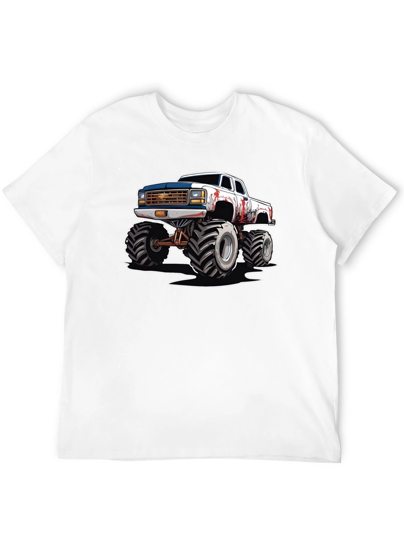Monster Truck Graphic Tee - Cool Automotive Design