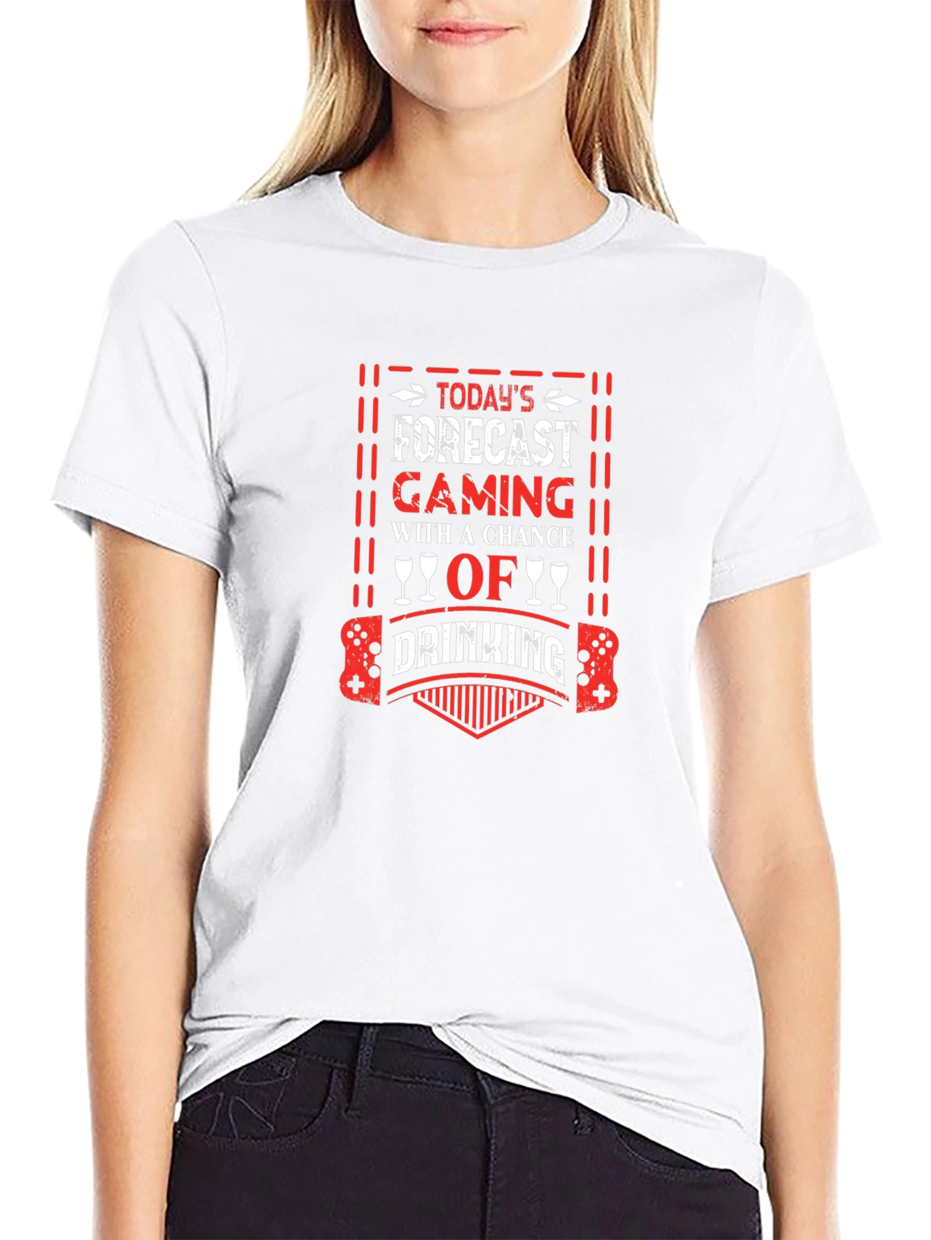 Gaming & Drinking Forecast T-Shirt