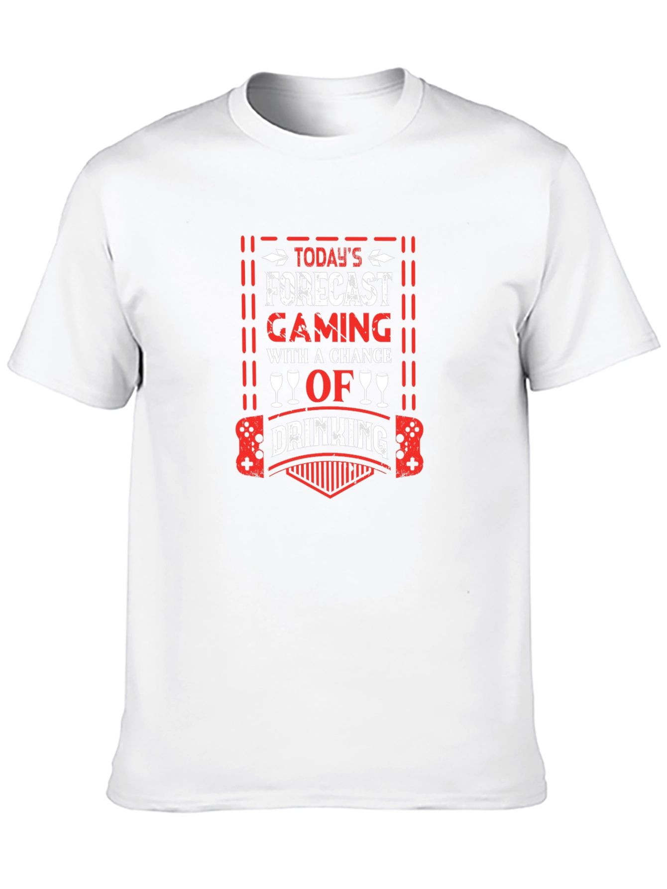 Gaming & Drinking Forecast T-Shirt