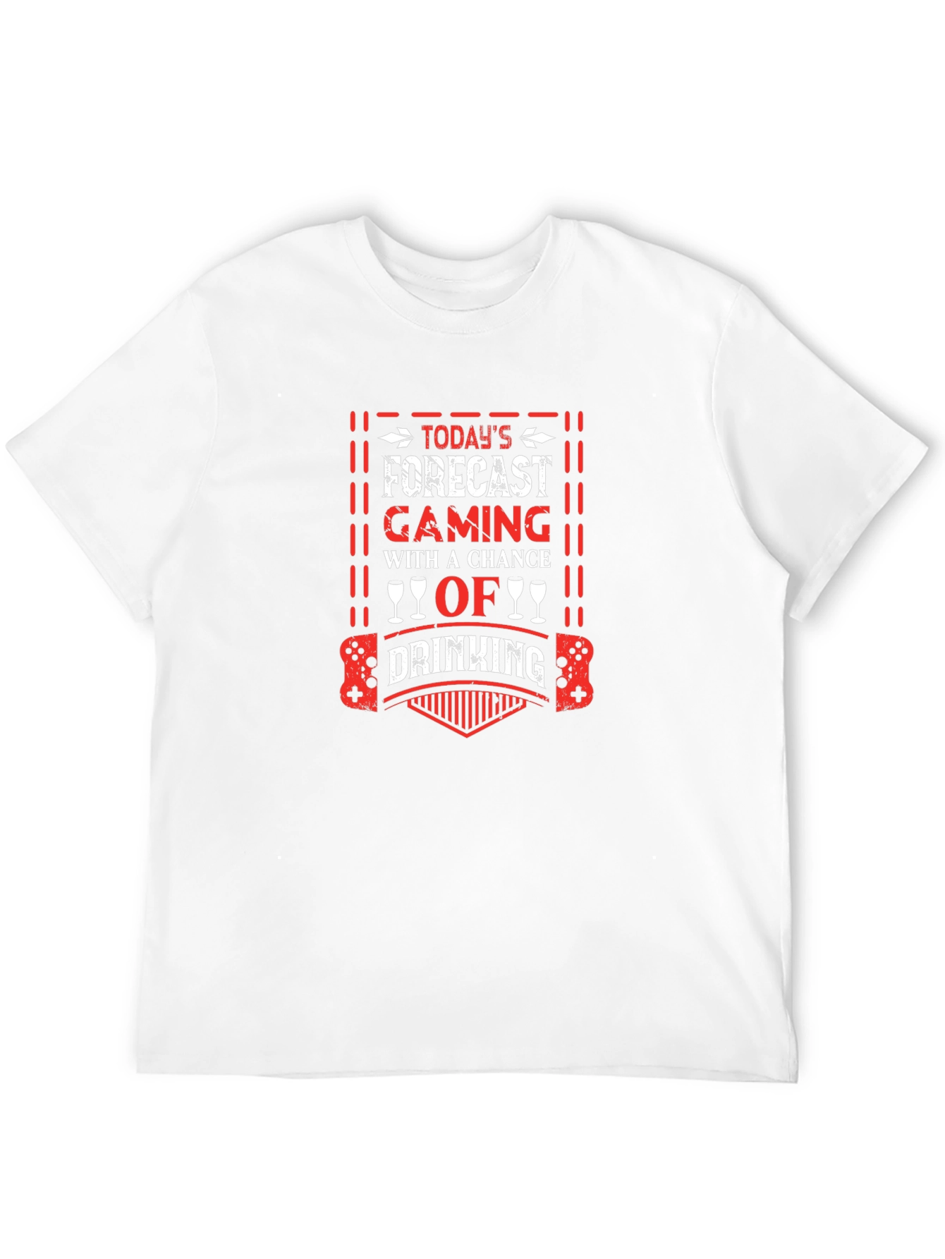 Gaming & Drinking Forecast T-Shirt