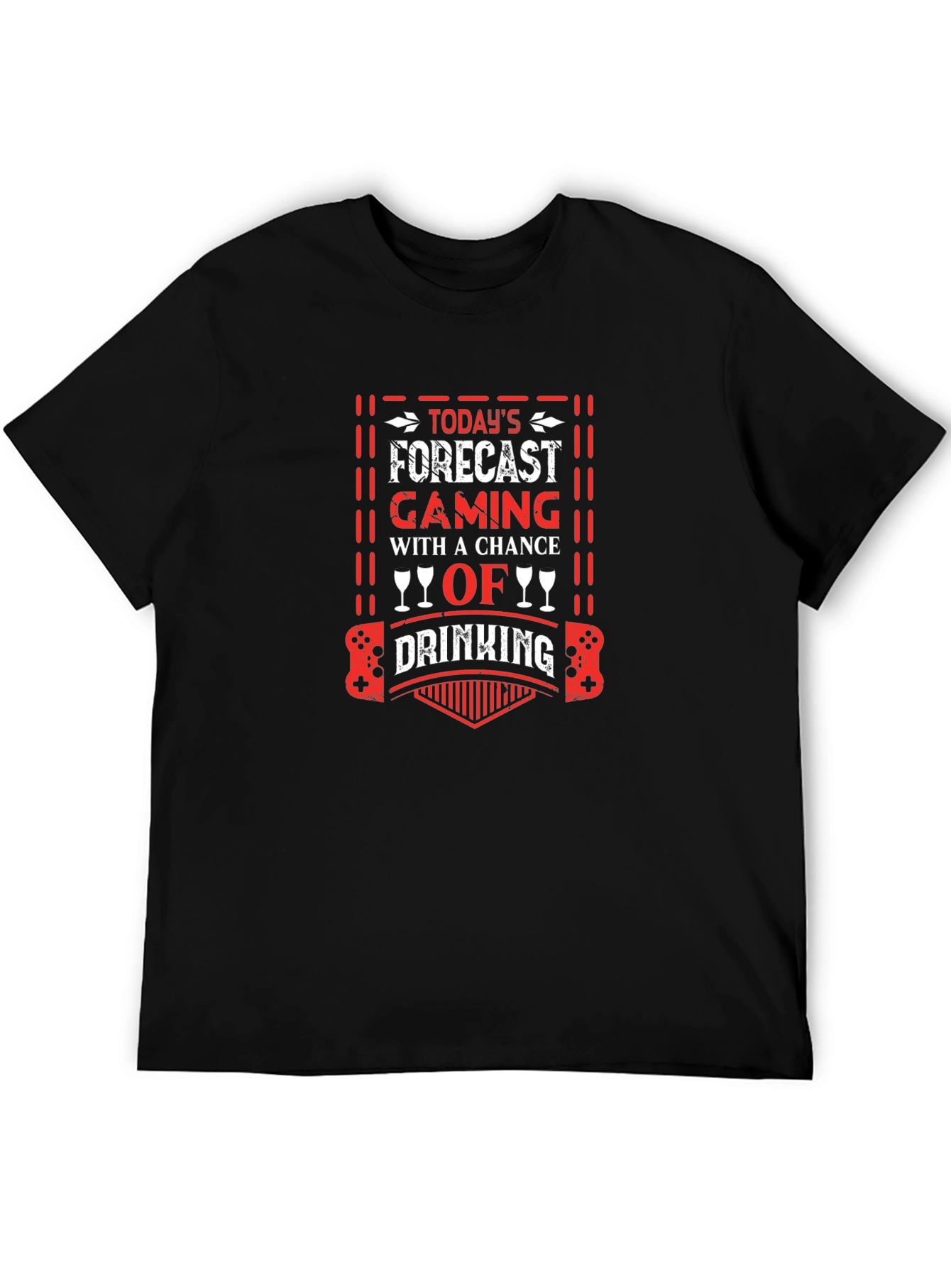 Gaming & Drinking Forecast T-Shirt