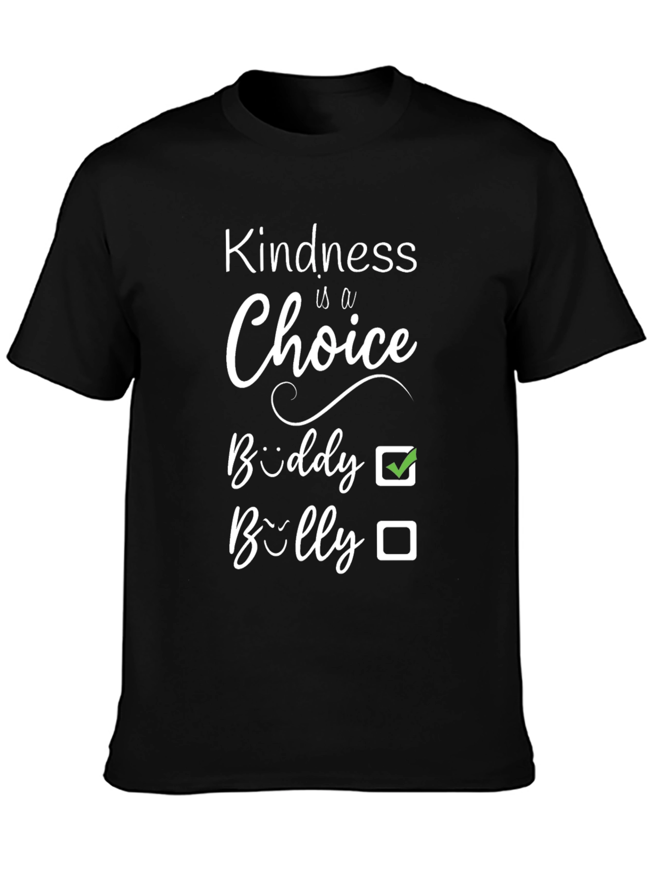 Kindness Choice Graphic T-Shirt - Anti Bullying Tee