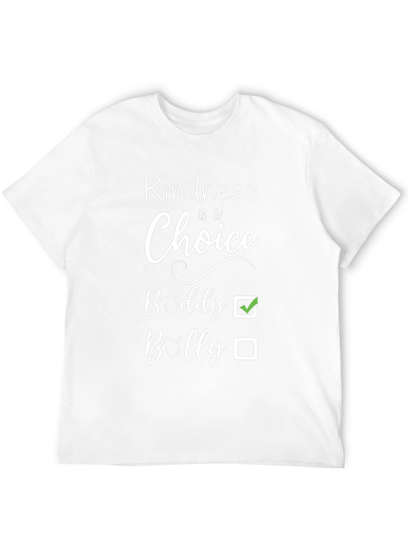 Kindness Choice Graphic T-Shirt - Anti Bullying Tee