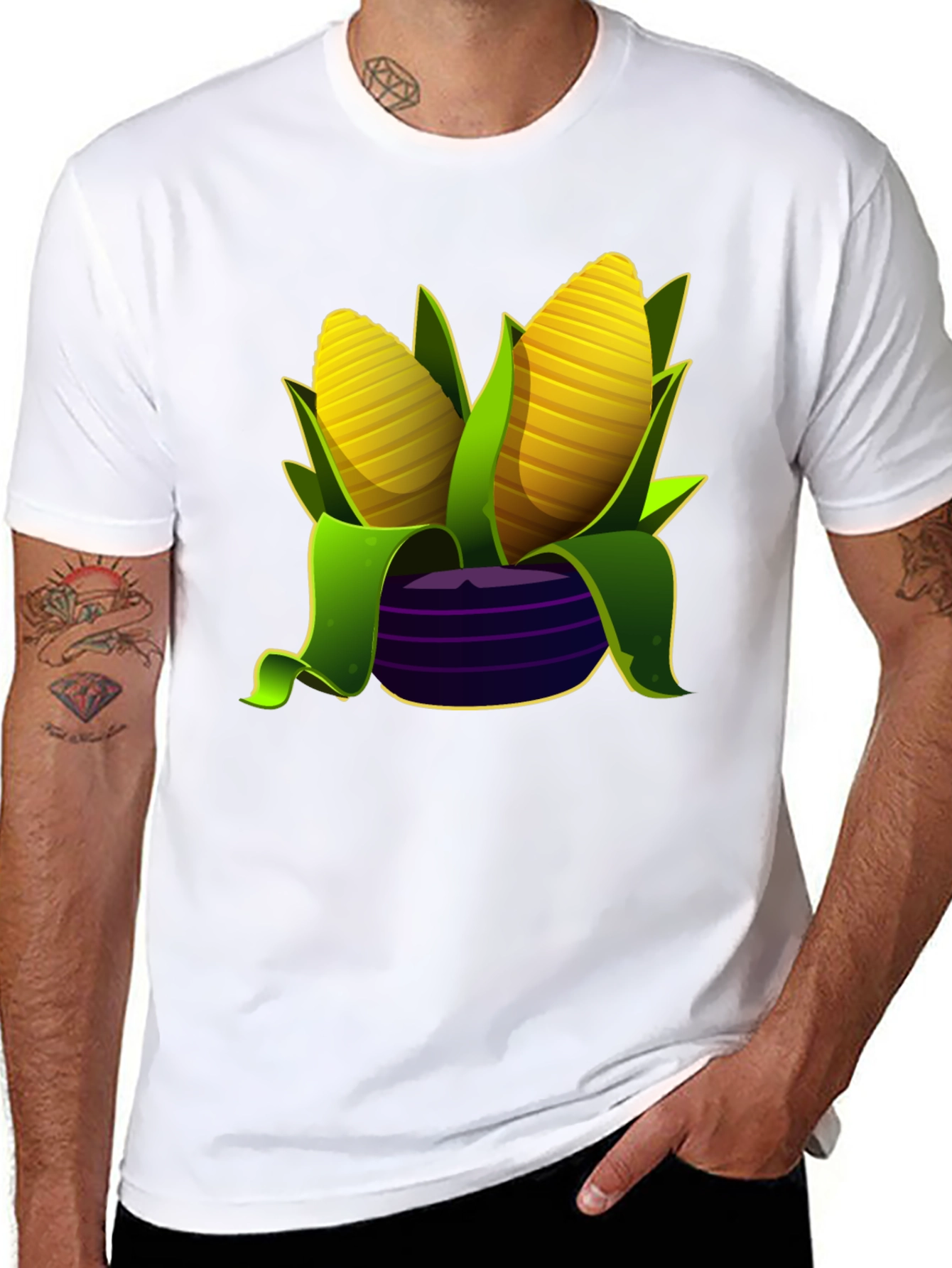 Corn on the Cob Graphic T-Shirt