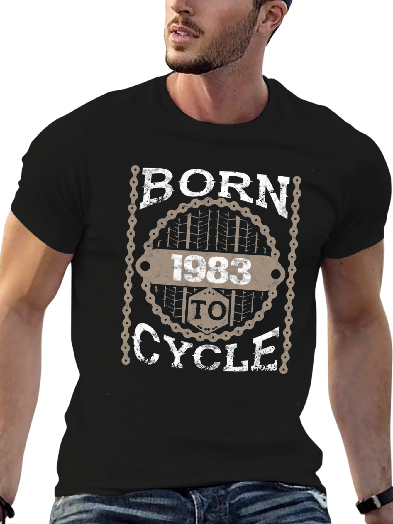 Born 1983 to Cycle Graphic T-Shirt