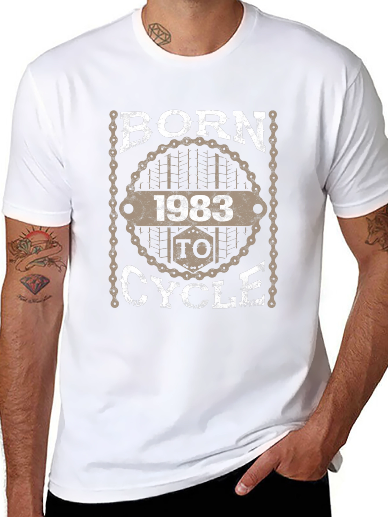 Born 1983 to Cycle Graphic T-Shirt