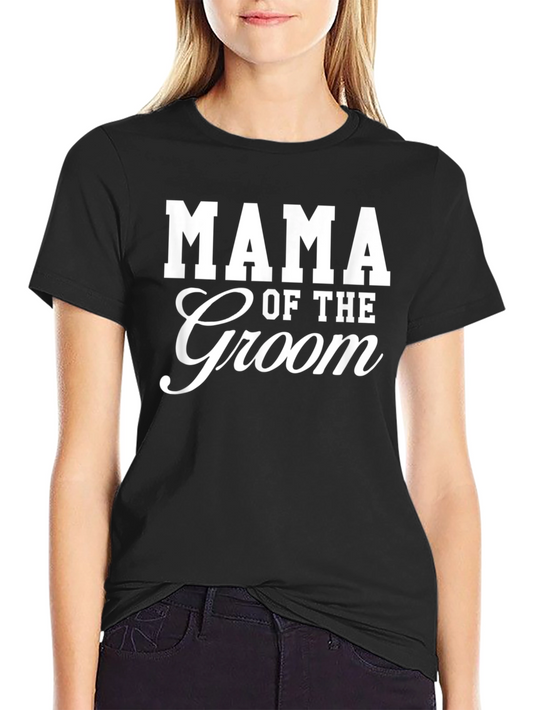 Mama of the Groom T-Shirt - Wedding Party Tee