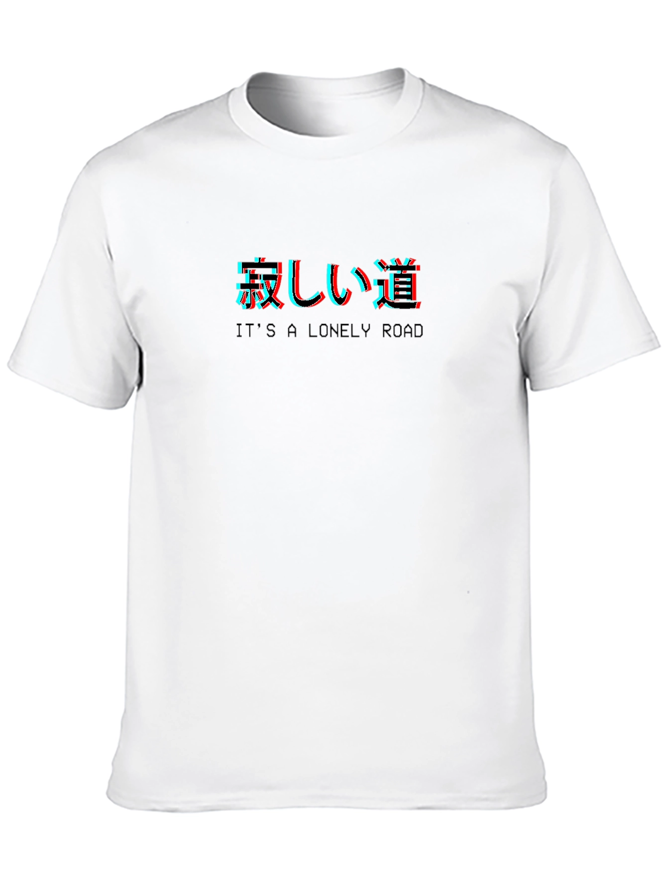 Lonely Road Graphic Tee - Soft Cotton Blend Shirt