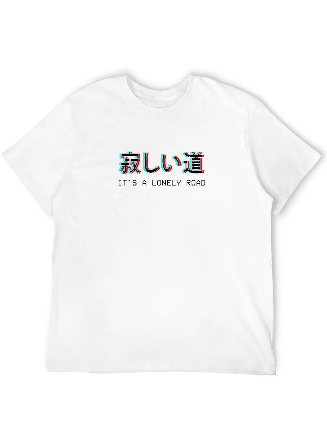 Lonely Road Graphic Tee - Soft Cotton Blend Shirt