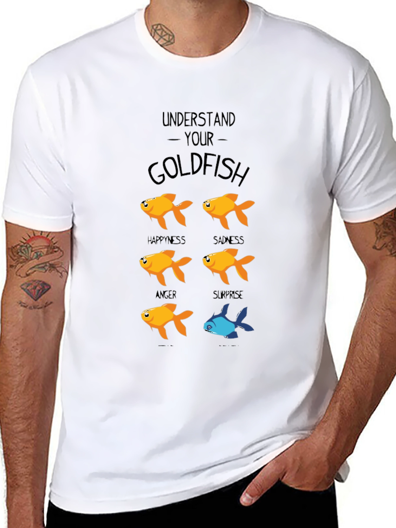 Funny Understand Your Goldfish Graphic T-Shirt