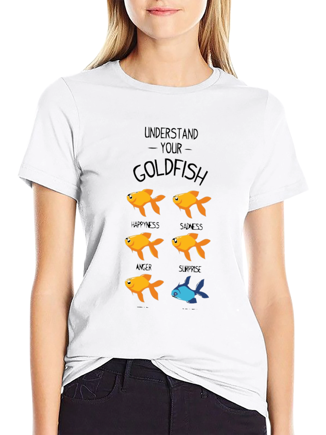 Funny Understand Your Goldfish Graphic T-Shirt