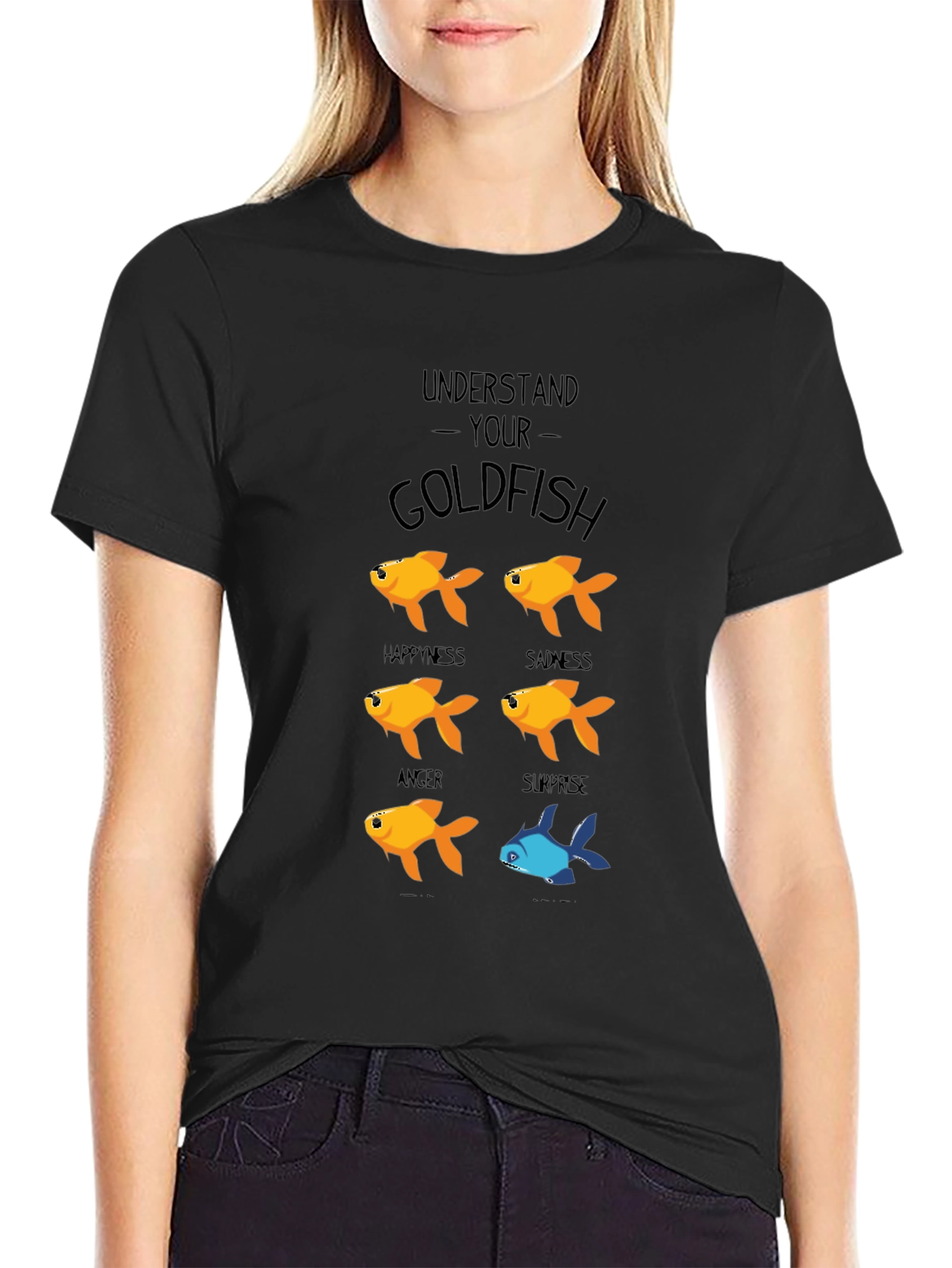 Funny Understand Your Goldfish Graphic T-Shirt
