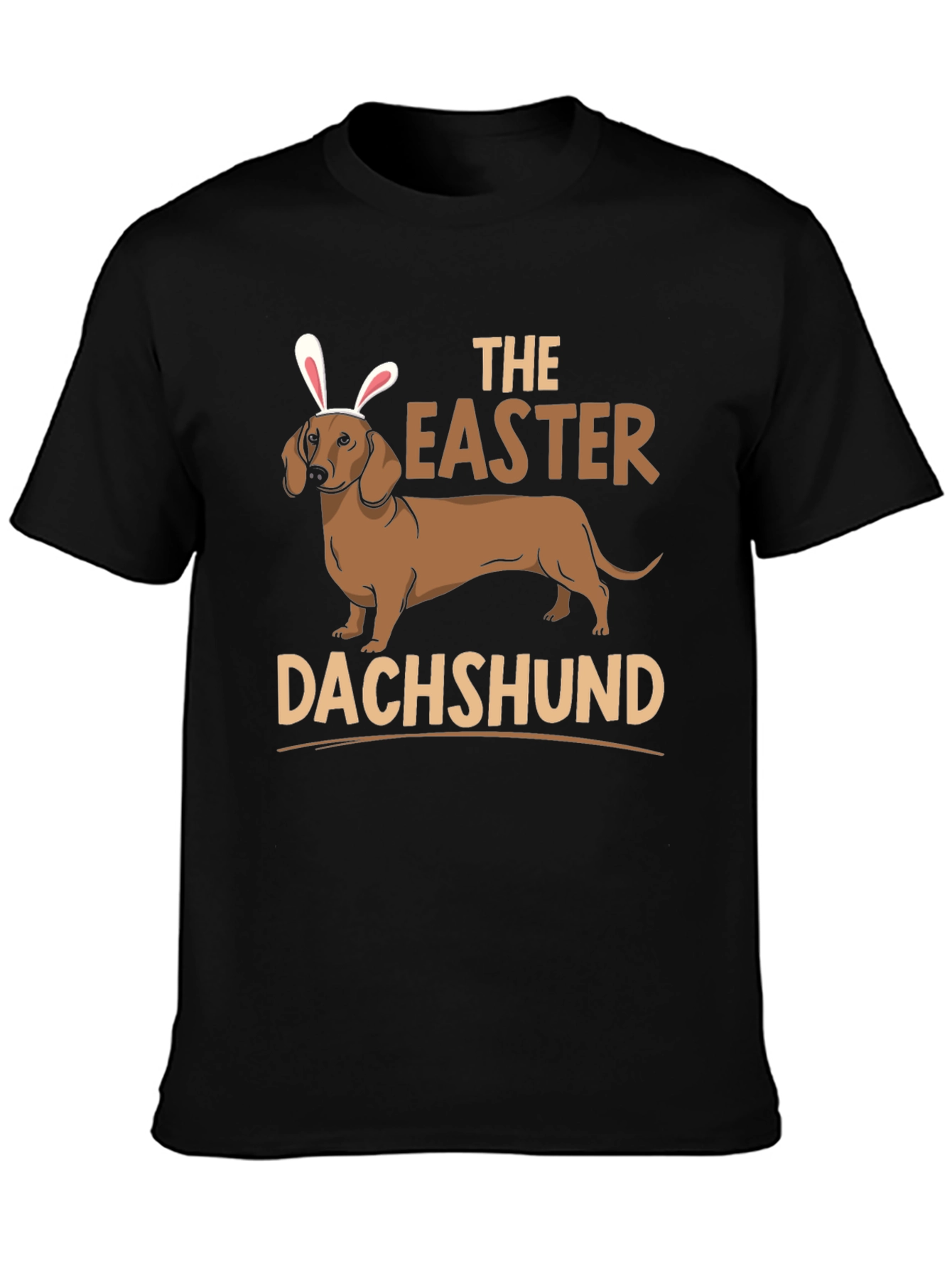 Easter Dachshund T-Shirt - Cute Bunny Dog Tee