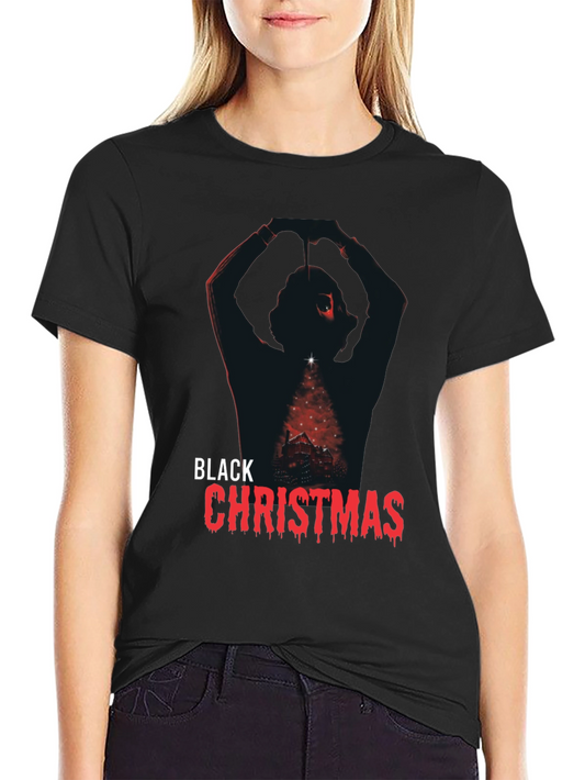 Black Christmas Graphic T-Shirt