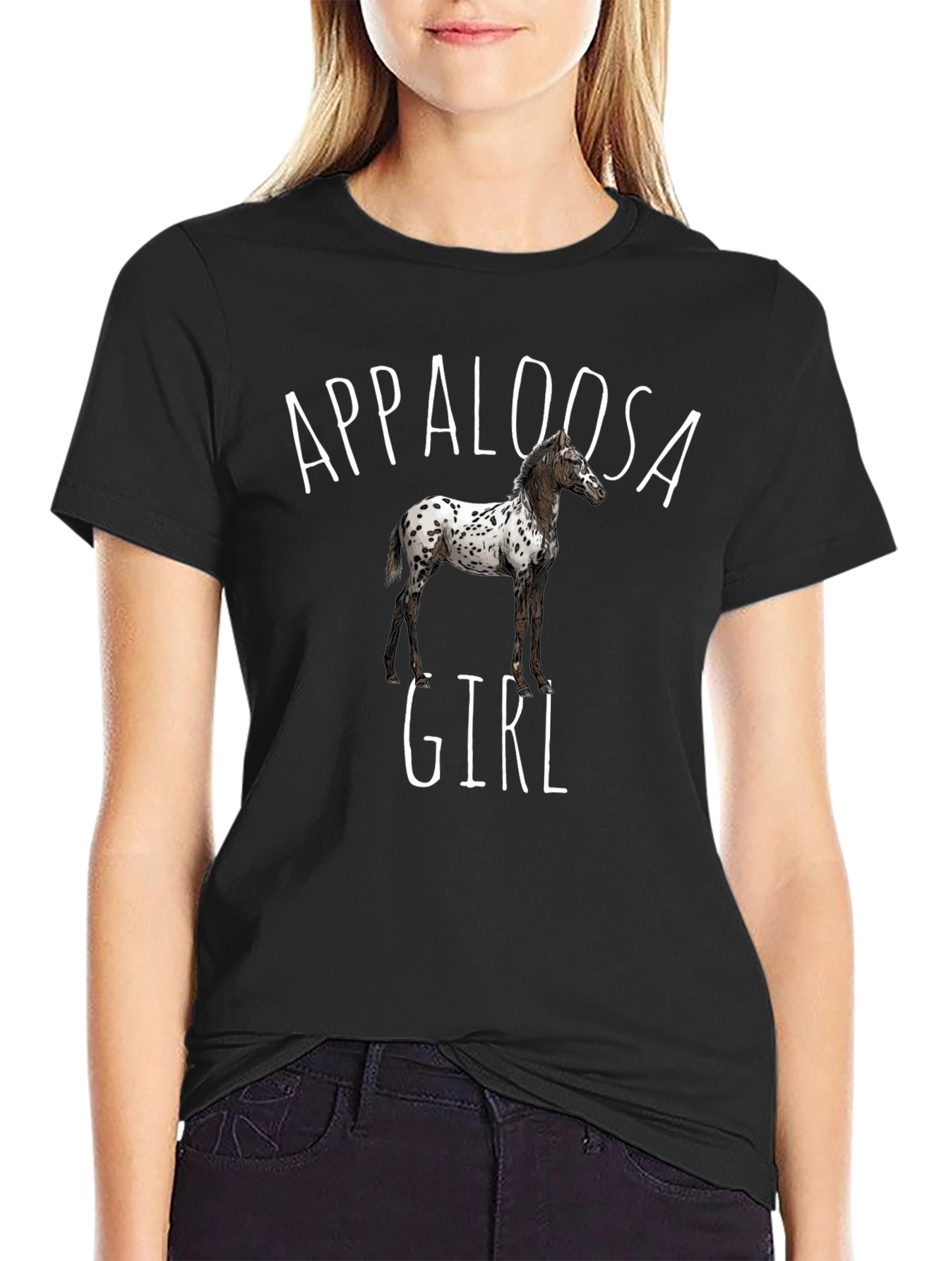 Appaloosa Girl T-Shirt - Horse Lover Tee