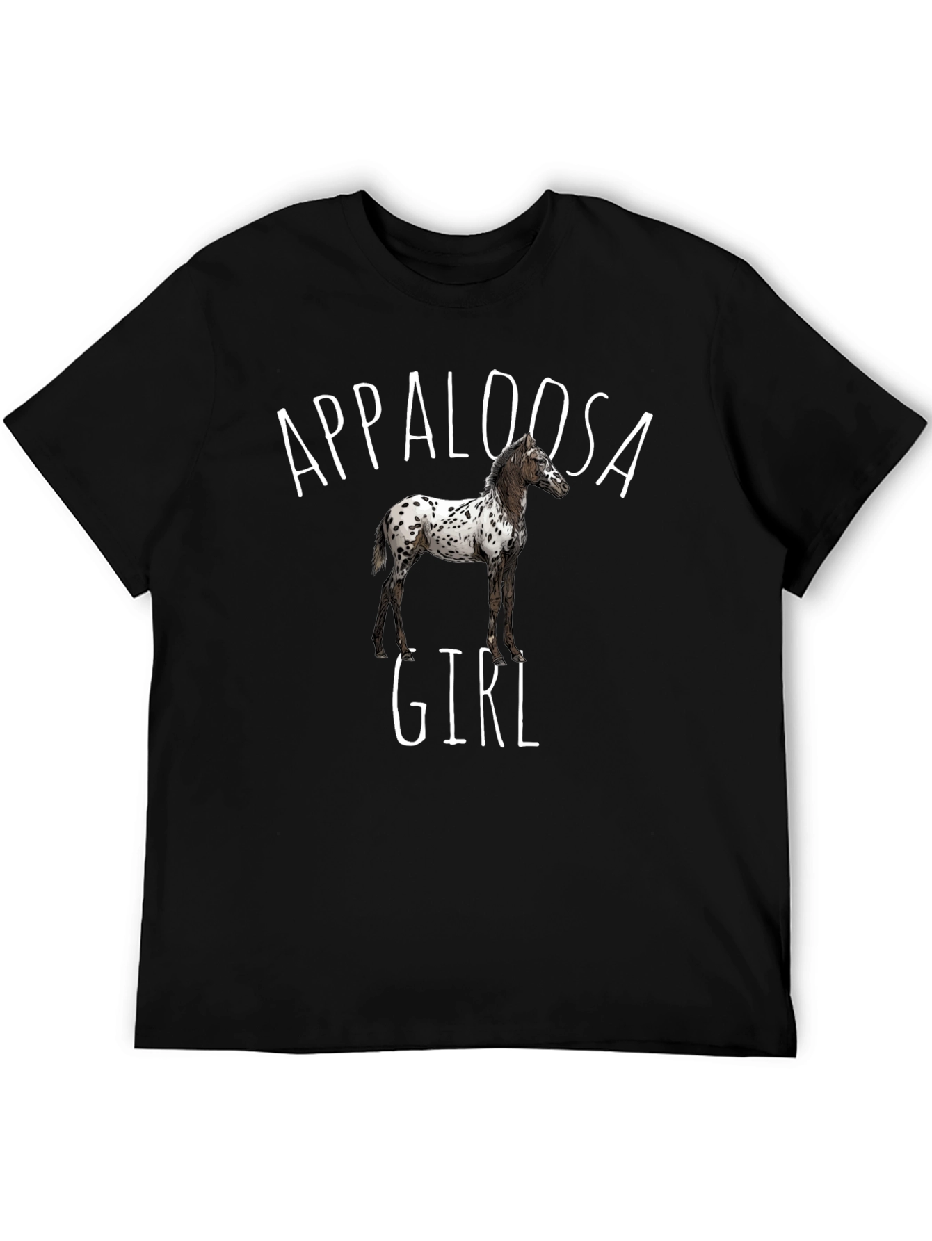 Appaloosa Girl T-Shirt - Horse Lover Tee