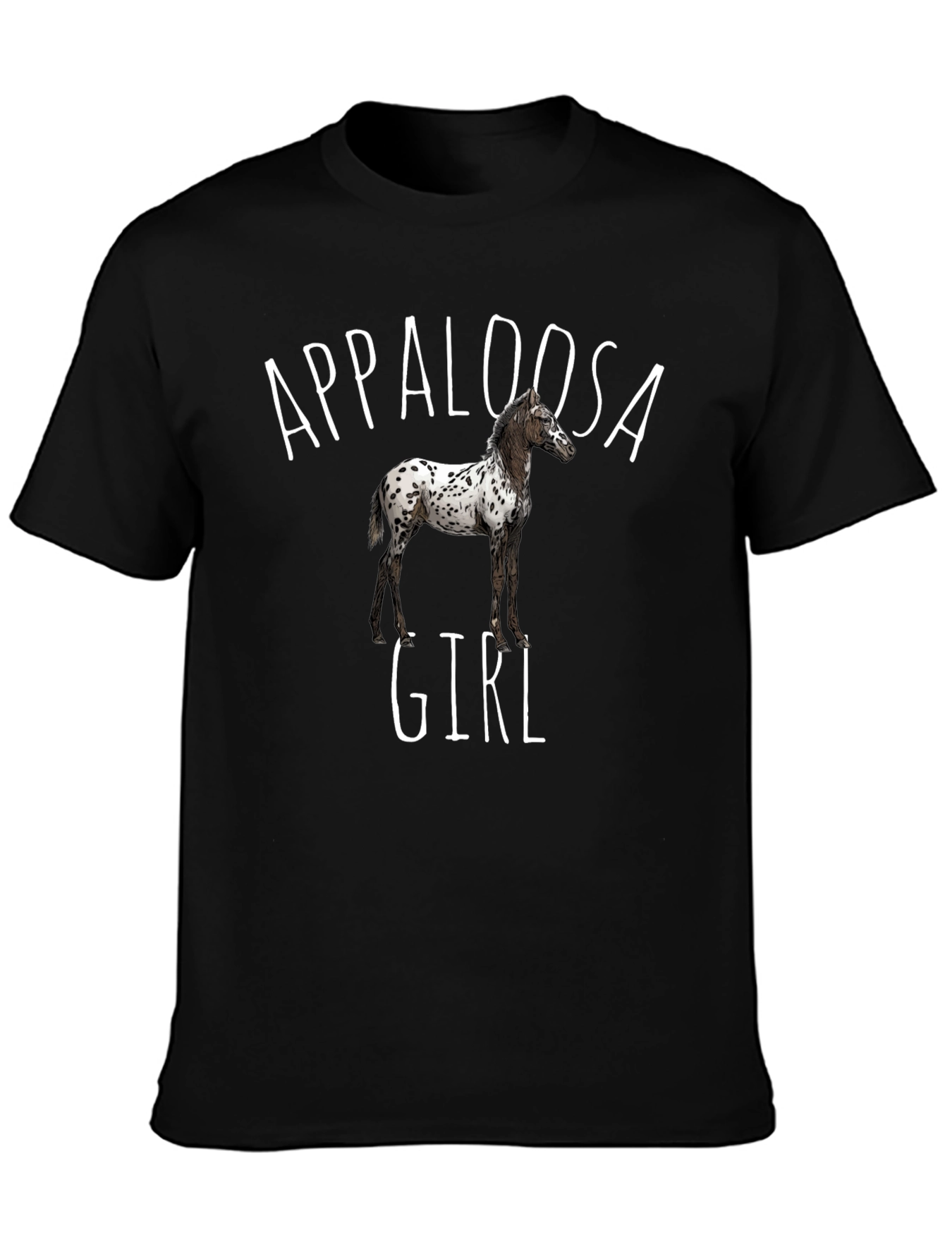Appaloosa Girl T-Shirt - Horse Lover Tee