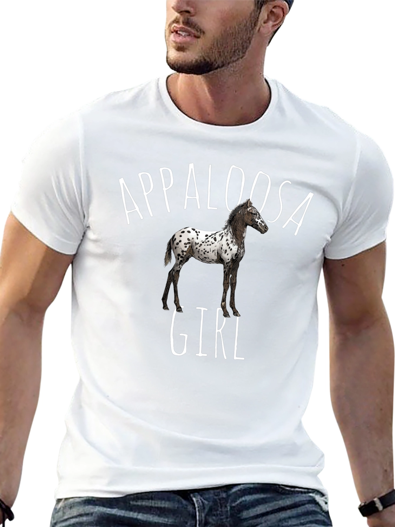 Appaloosa Girl T-Shirt - Horse Lover Tee