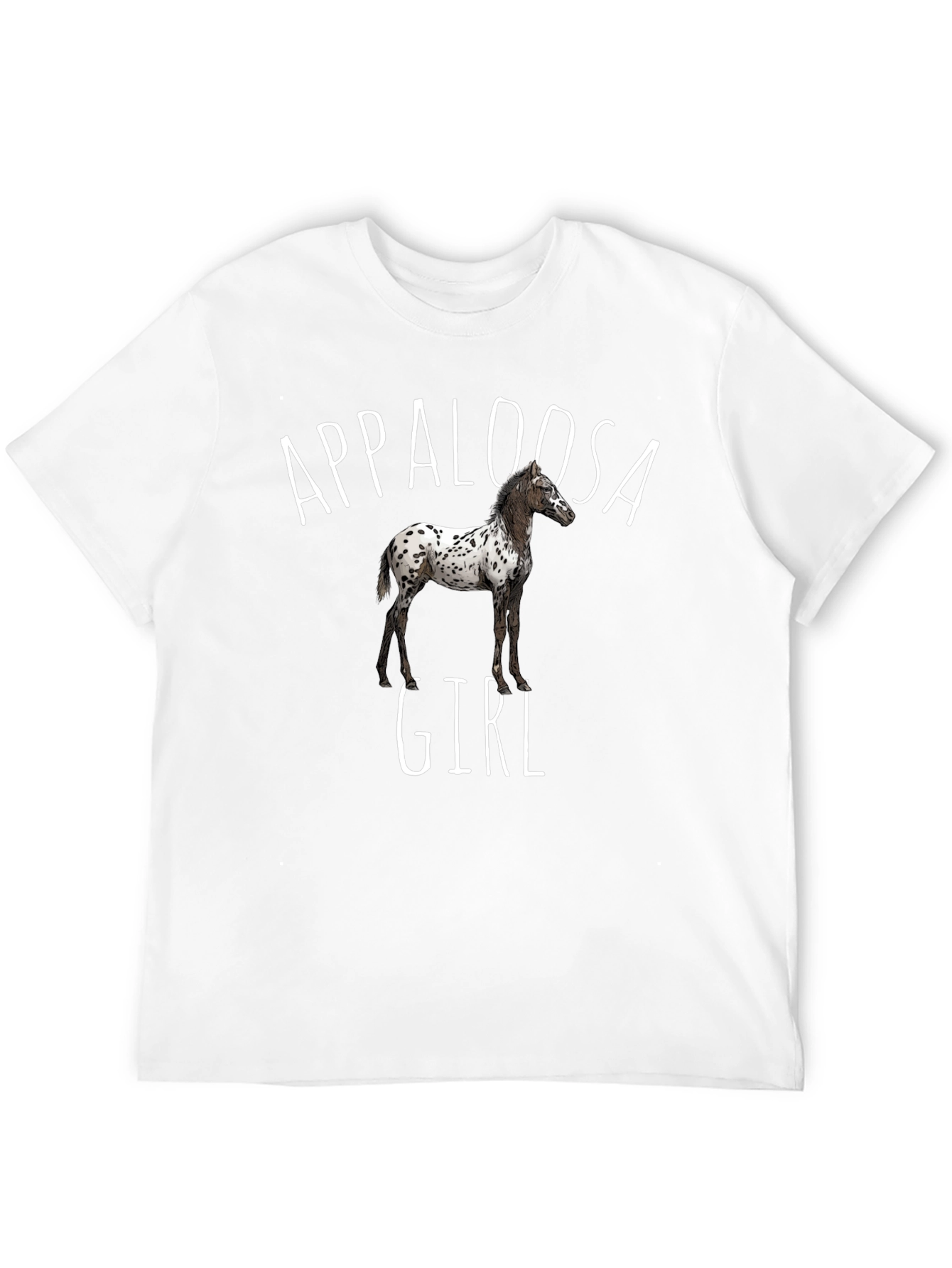 Appaloosa Girl T-Shirt - Horse Lover Tee