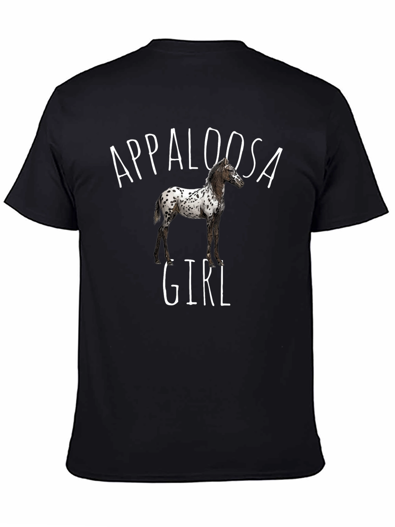 Appaloosa Girl T-Shirt - Horse Lover Tee